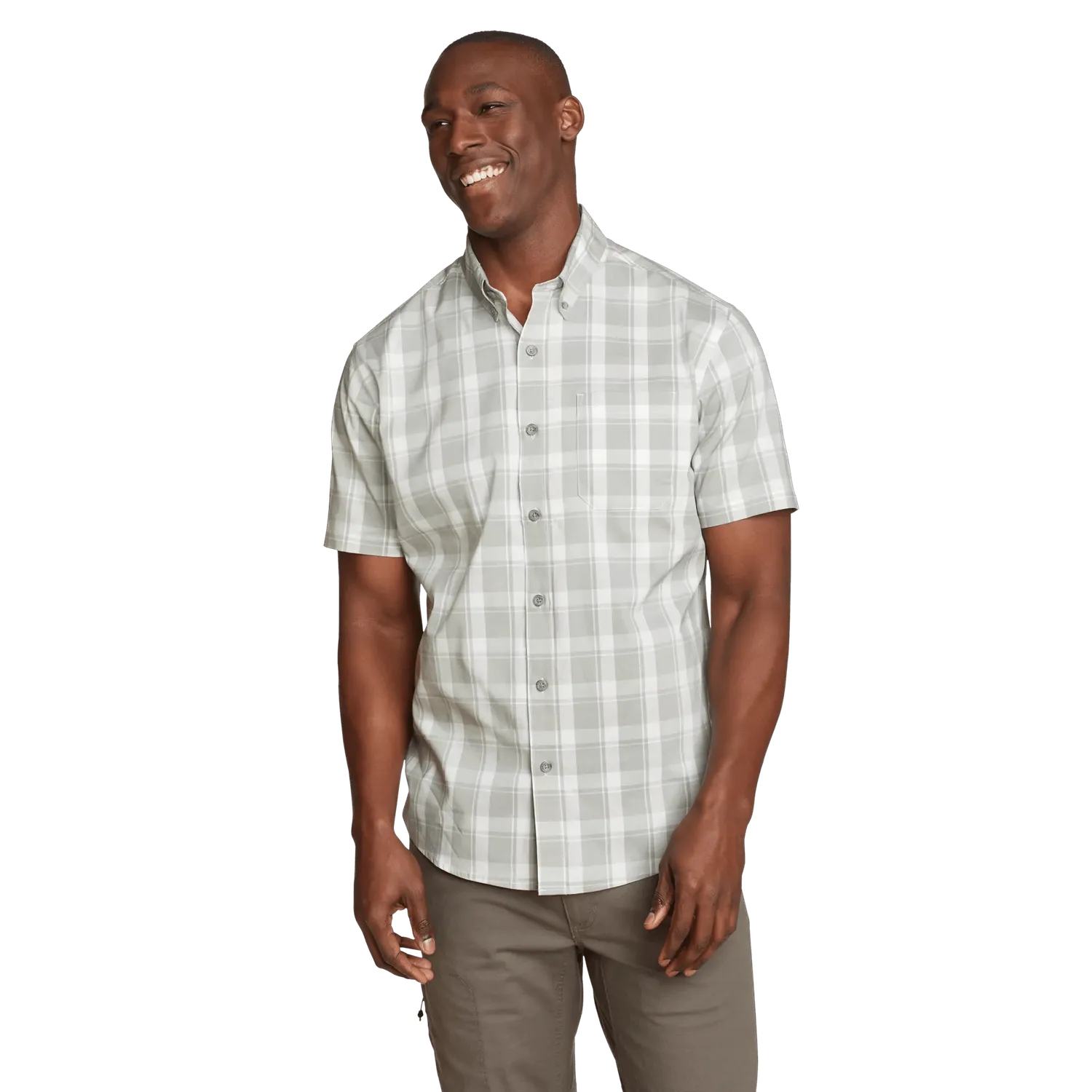 Eddie Bauer Voyager Flex camasa barbati maneca scurta