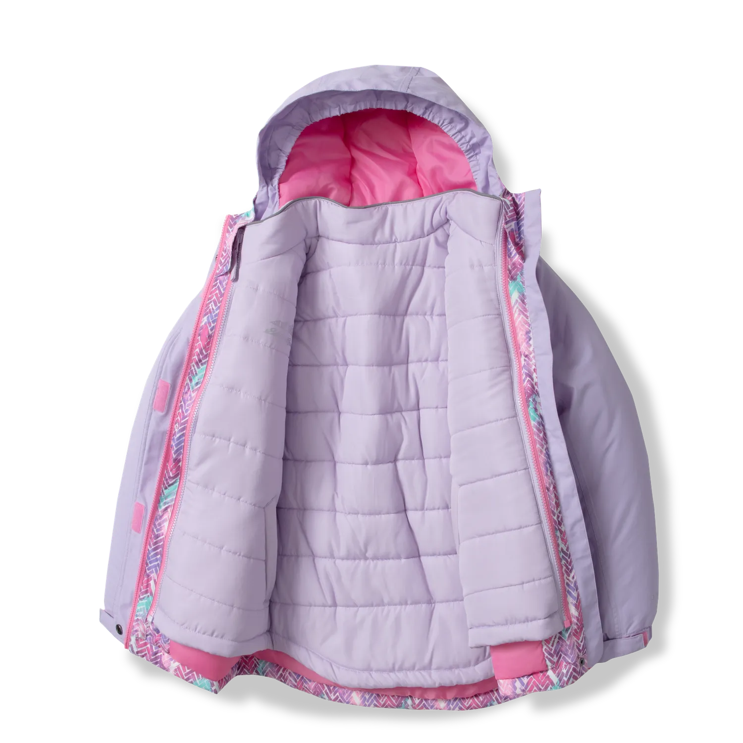 Eddie Bauer Powder Search 3-in-1 Geaca Fete Paradise Blue
