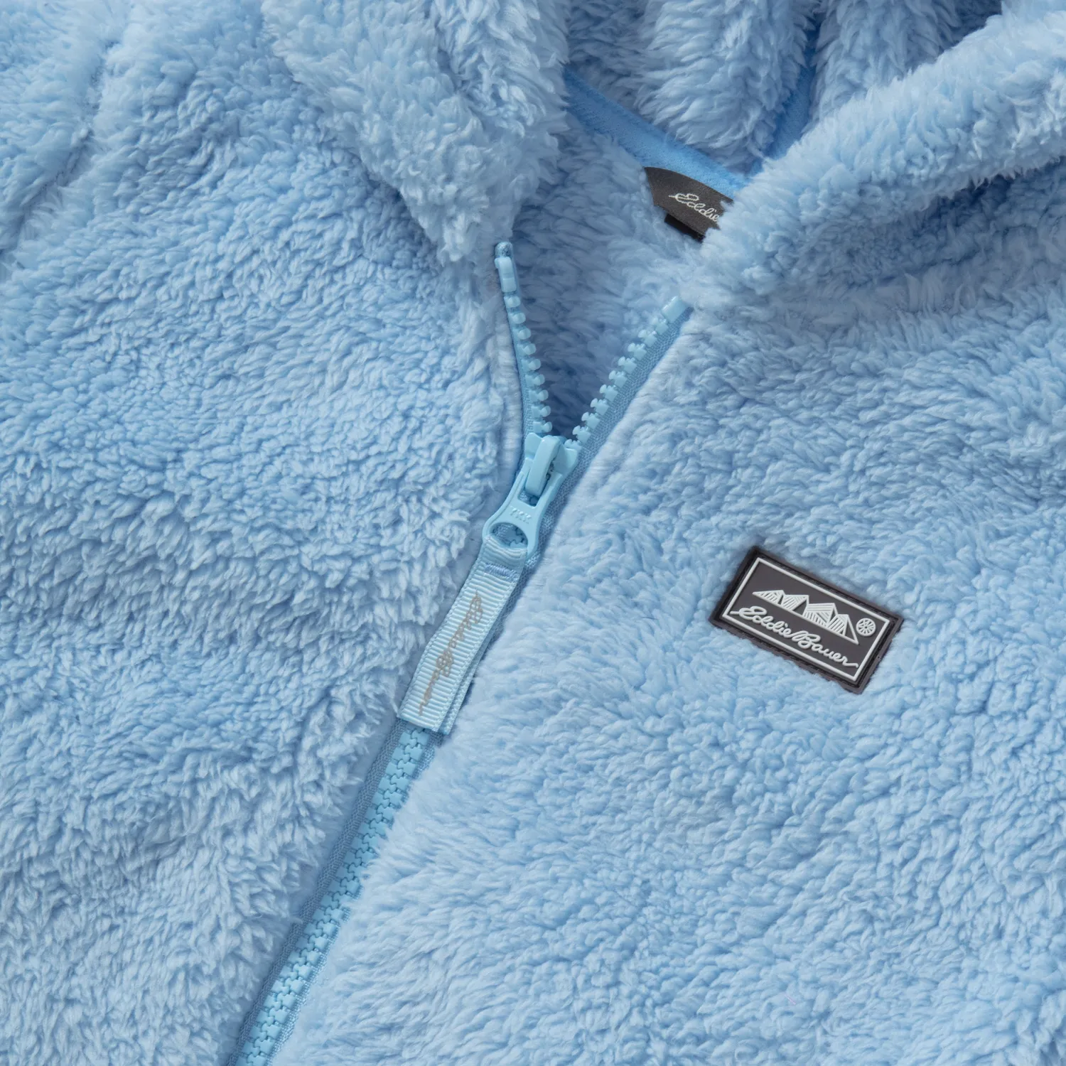 Eddie Bauer Quest geaca fleece toddler cu gluga pufoasa