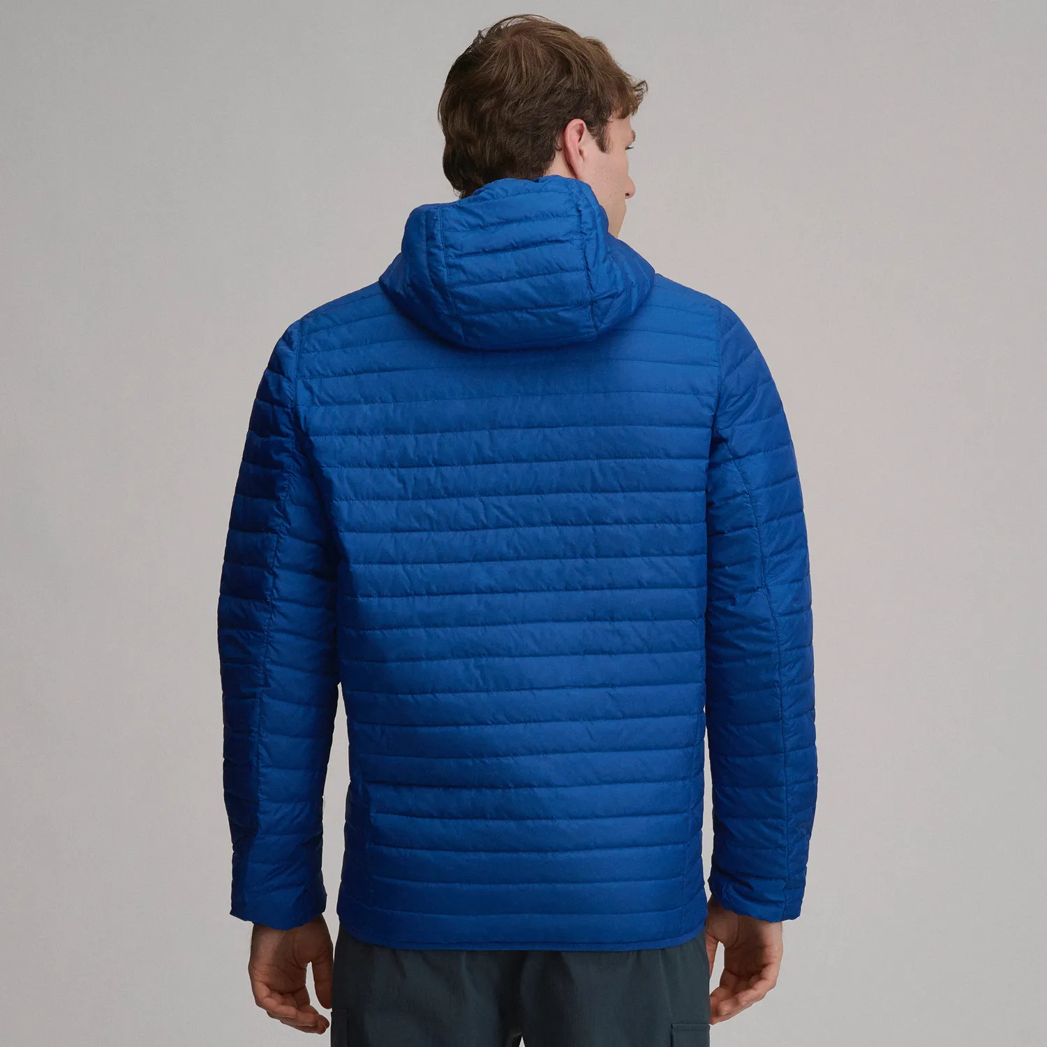 Eddie Bauer Microlight Hooded geaca puf Picante calduroasa