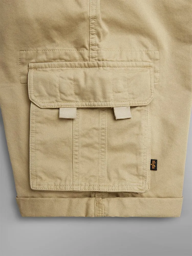 Alpha Industries Crew Short pantaloni scurți kaki bumbac