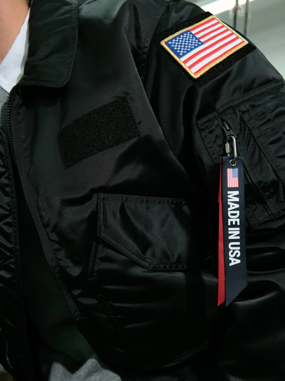 Alpha Industries CWU 45/P geaca bomber Sage nailon