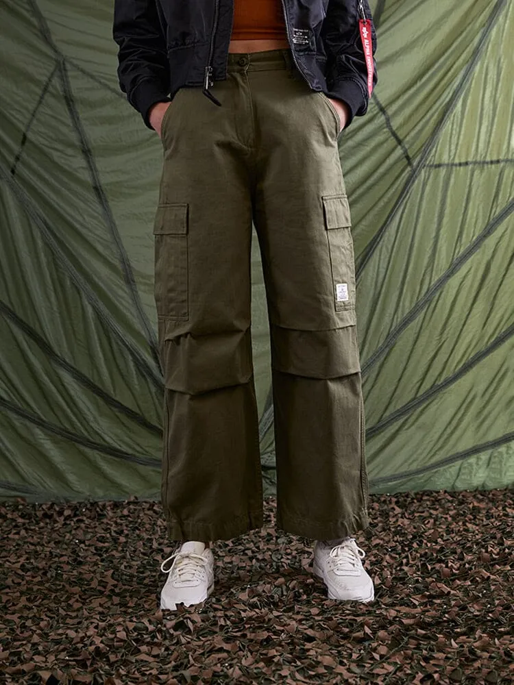 Alpha Industries M-65 pantaloni cargo verzi