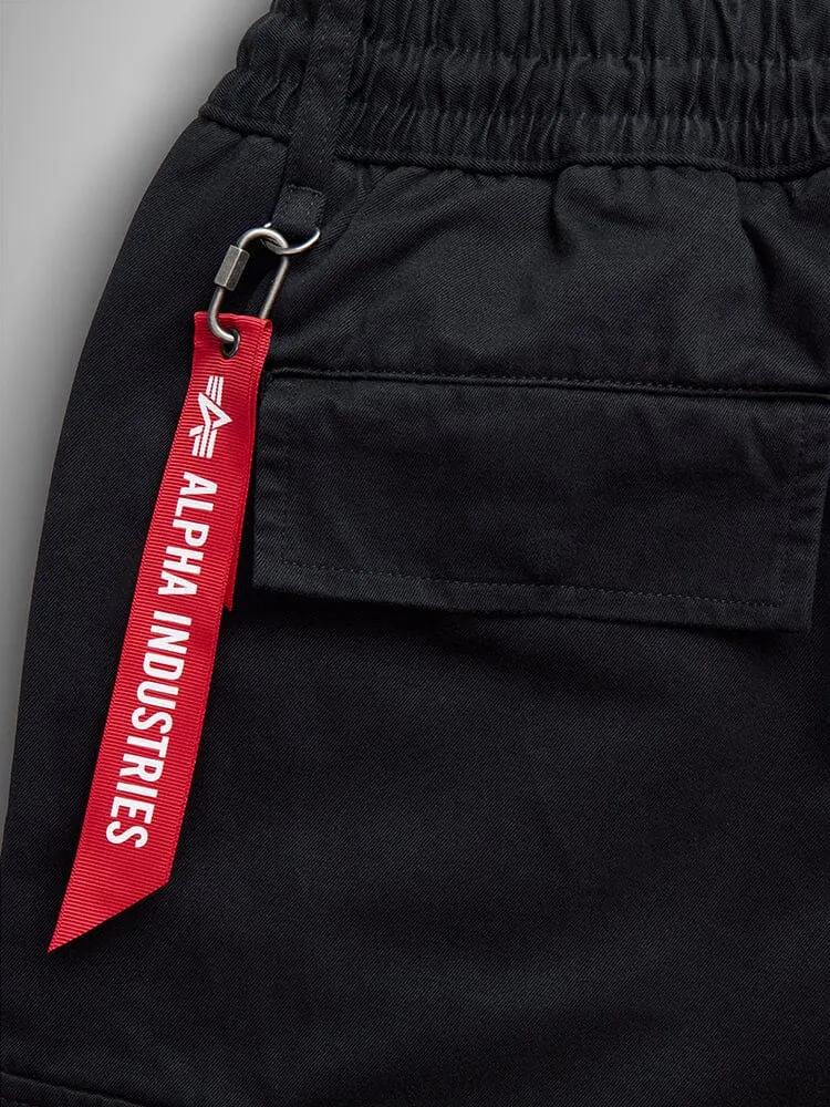 Alpha Industries Cotton Jogger pantaloni negri bumbac