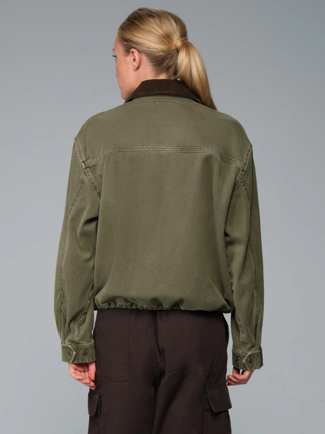 Alpha Industries Torii jacheta bumbac verde OG-107