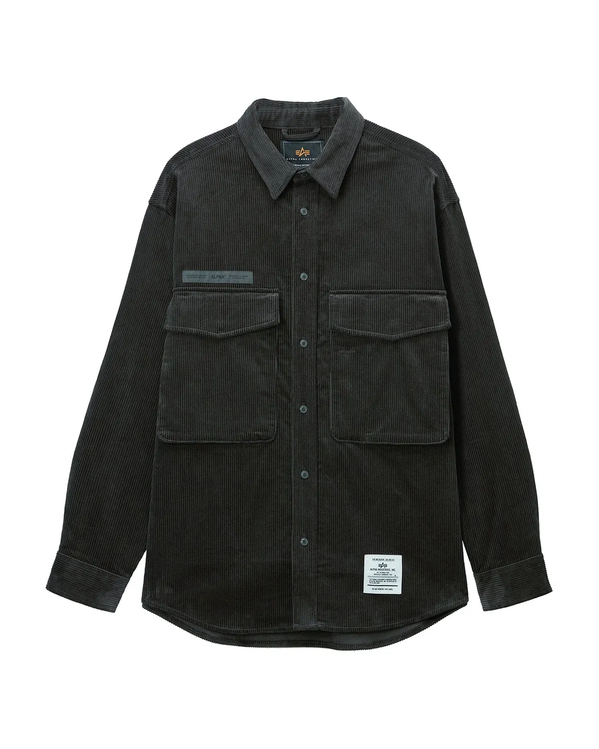 Alpha Industries UNFRM camasa corduroy Rust din bumbac