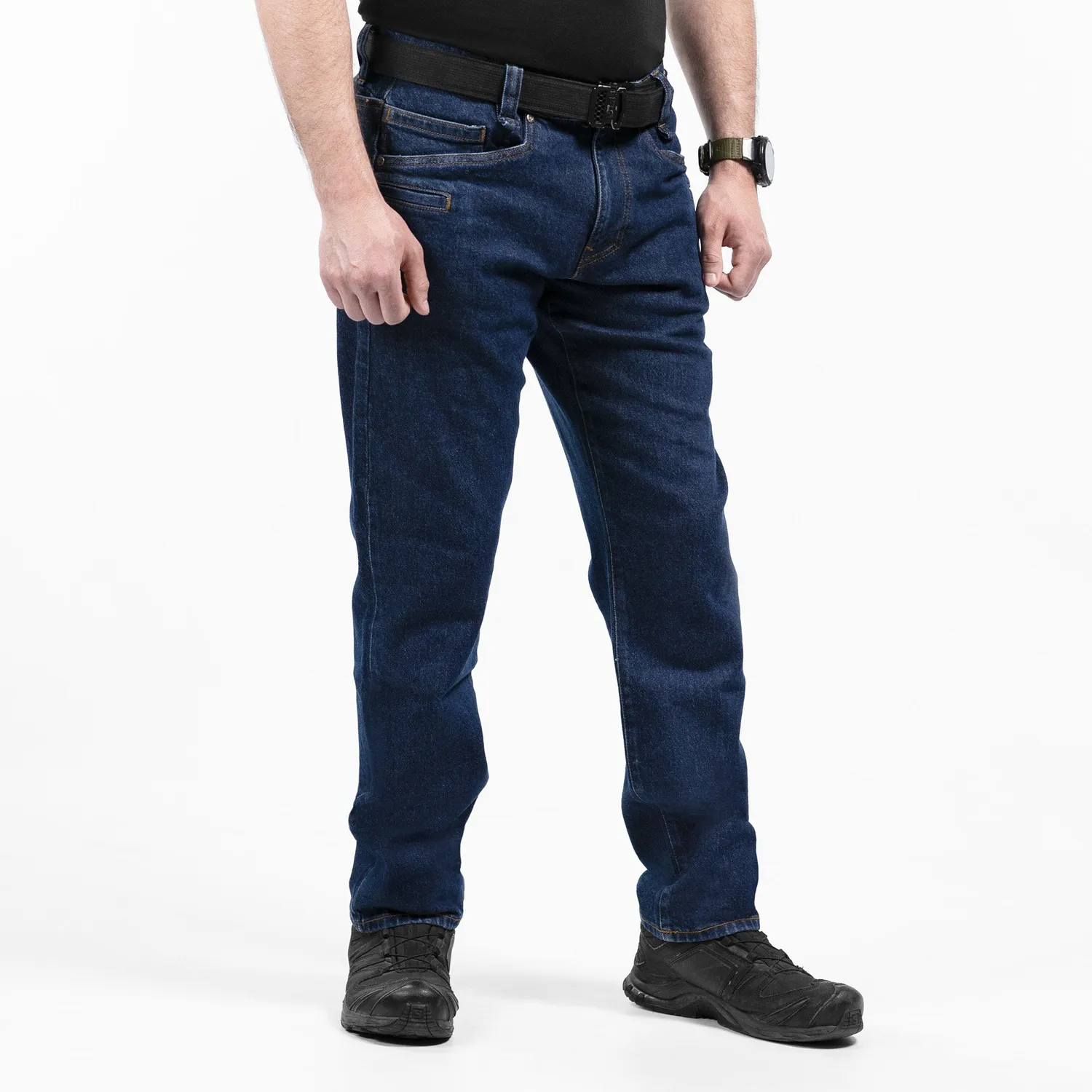 Arktis Marshall jeansi barbati Navy Blue stretch