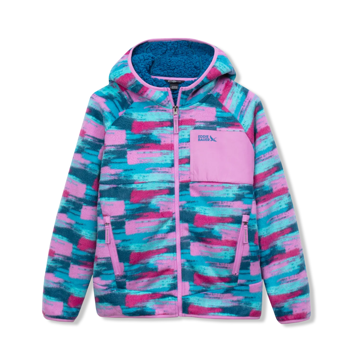 Eddie Bauer Quest Fleece geaca copii Black captusita