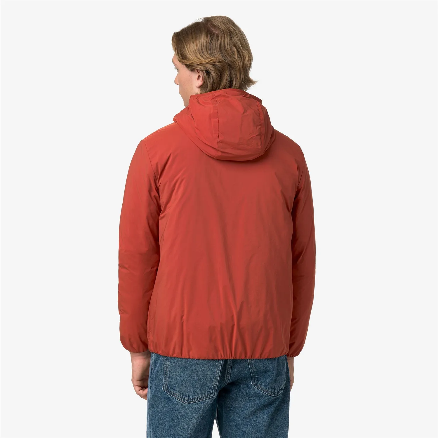 K-Way Jack Plain Warm geaca rosie cu Primaloft