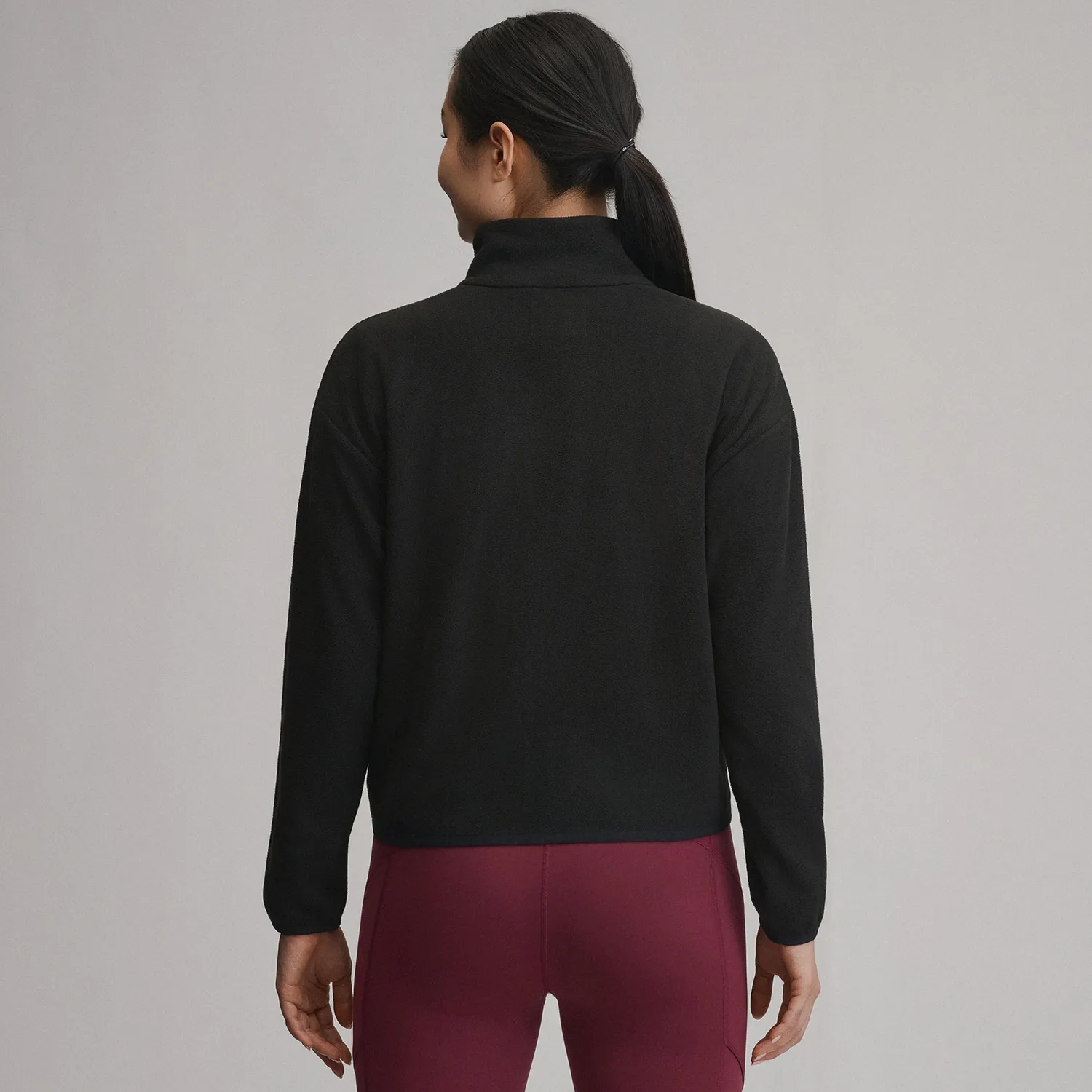 Eddie Bauer Quest 2.0 bluză polar damă Neagră antipilling