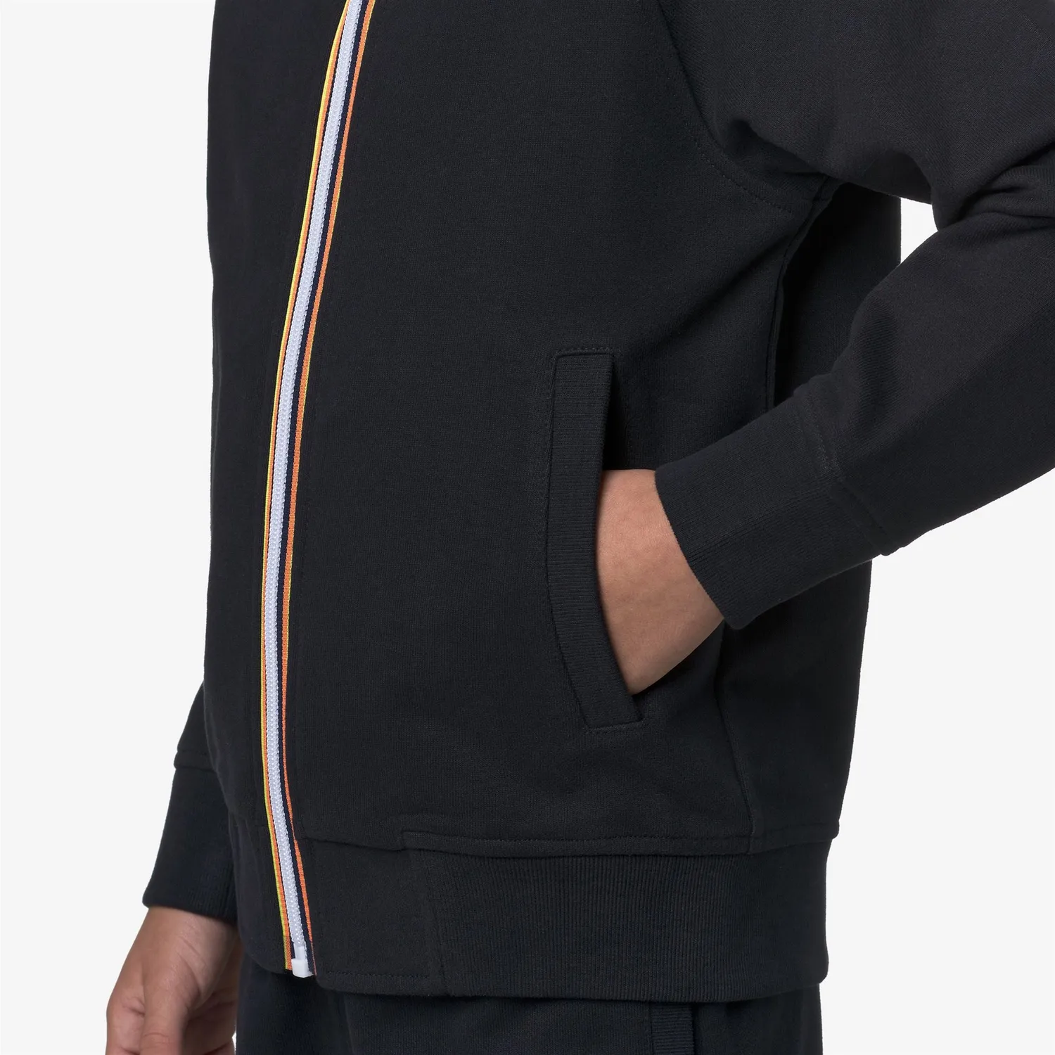 K-Way Anthony Fleece hanorac copii albastru cu fermoar