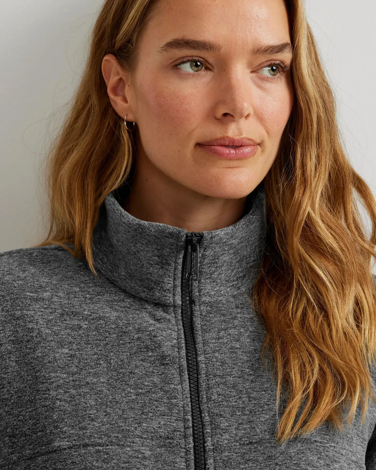 Eddie Bauer Quest 2.0 geacă fleece full-zip Vintage Rose moale