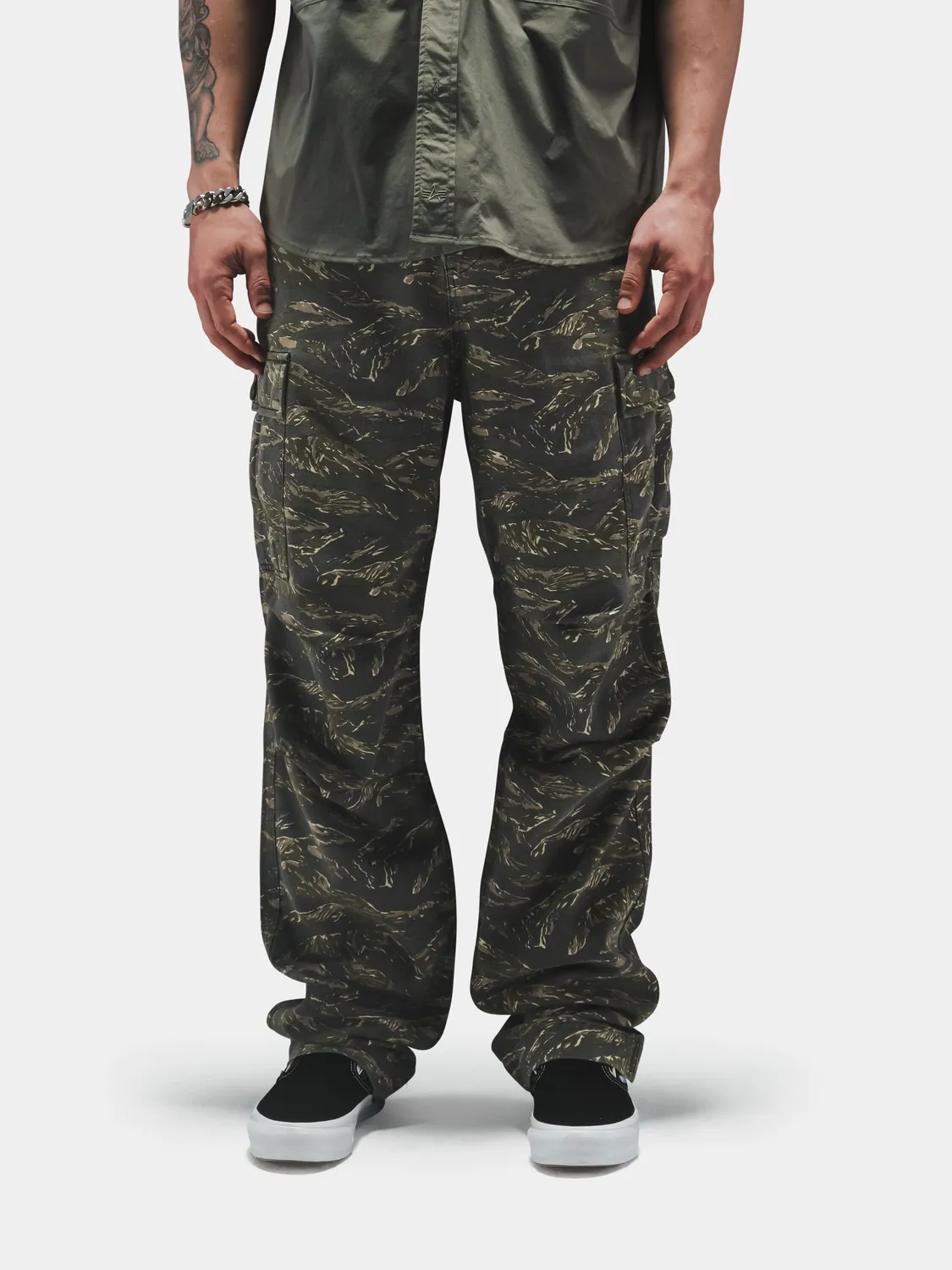 Alpha Industries BDU Cargo pantalon bumbac relaxed