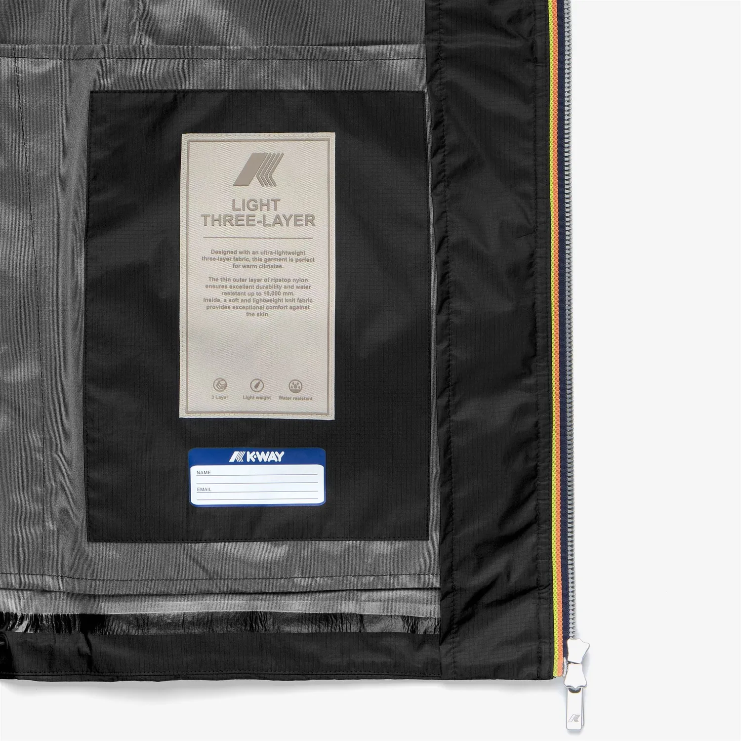 K-Way Clad Extra Light 3L geaca barbati negru usoara