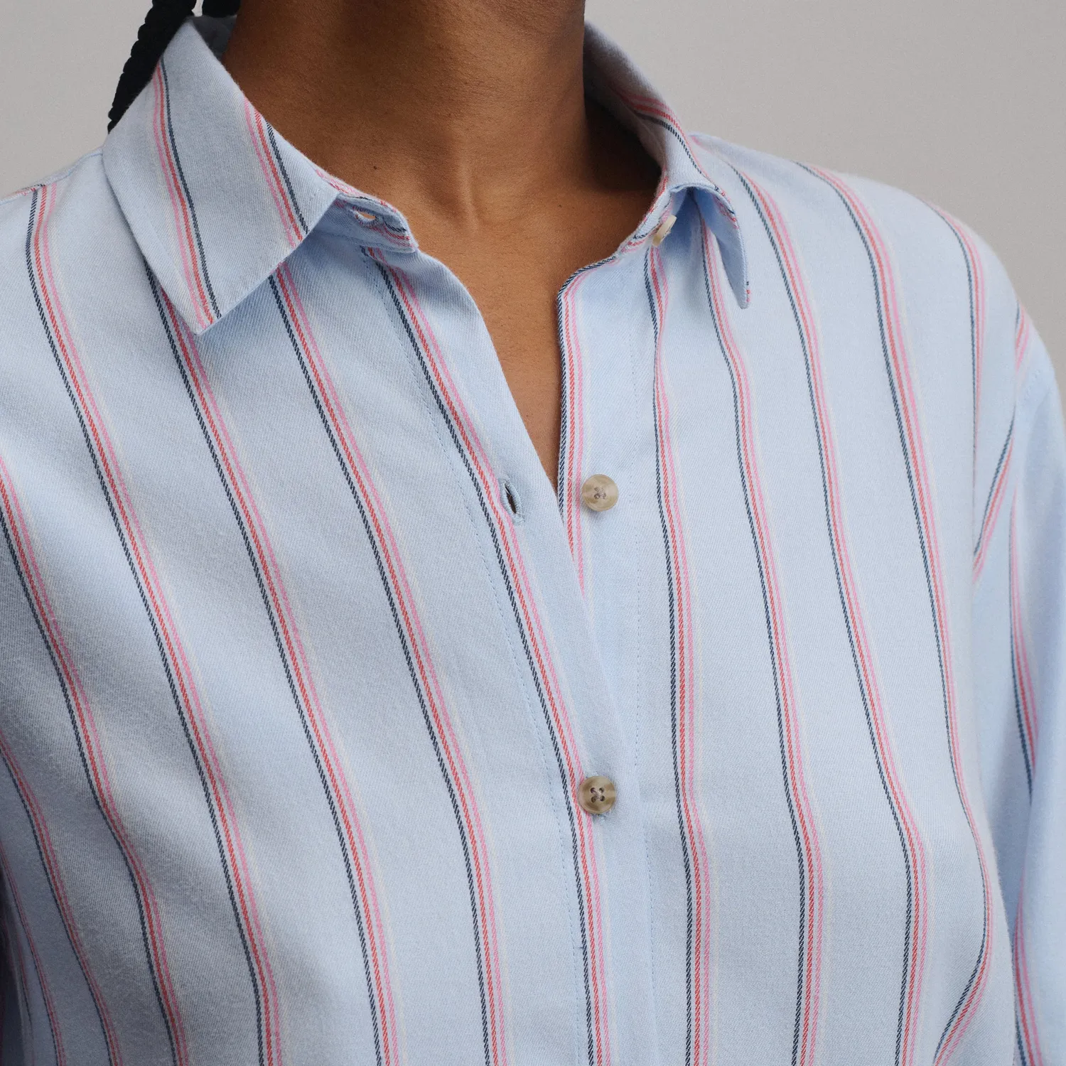 Eddie Bauer Sleep camasa noapte Orchid bumbac
