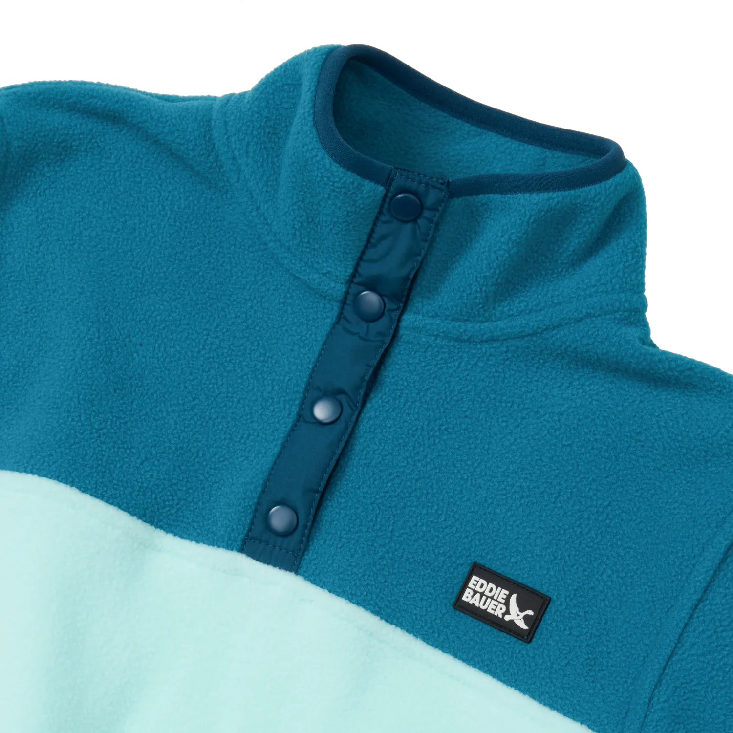 Eddie Bauer Quest pullover fete fleece albastru