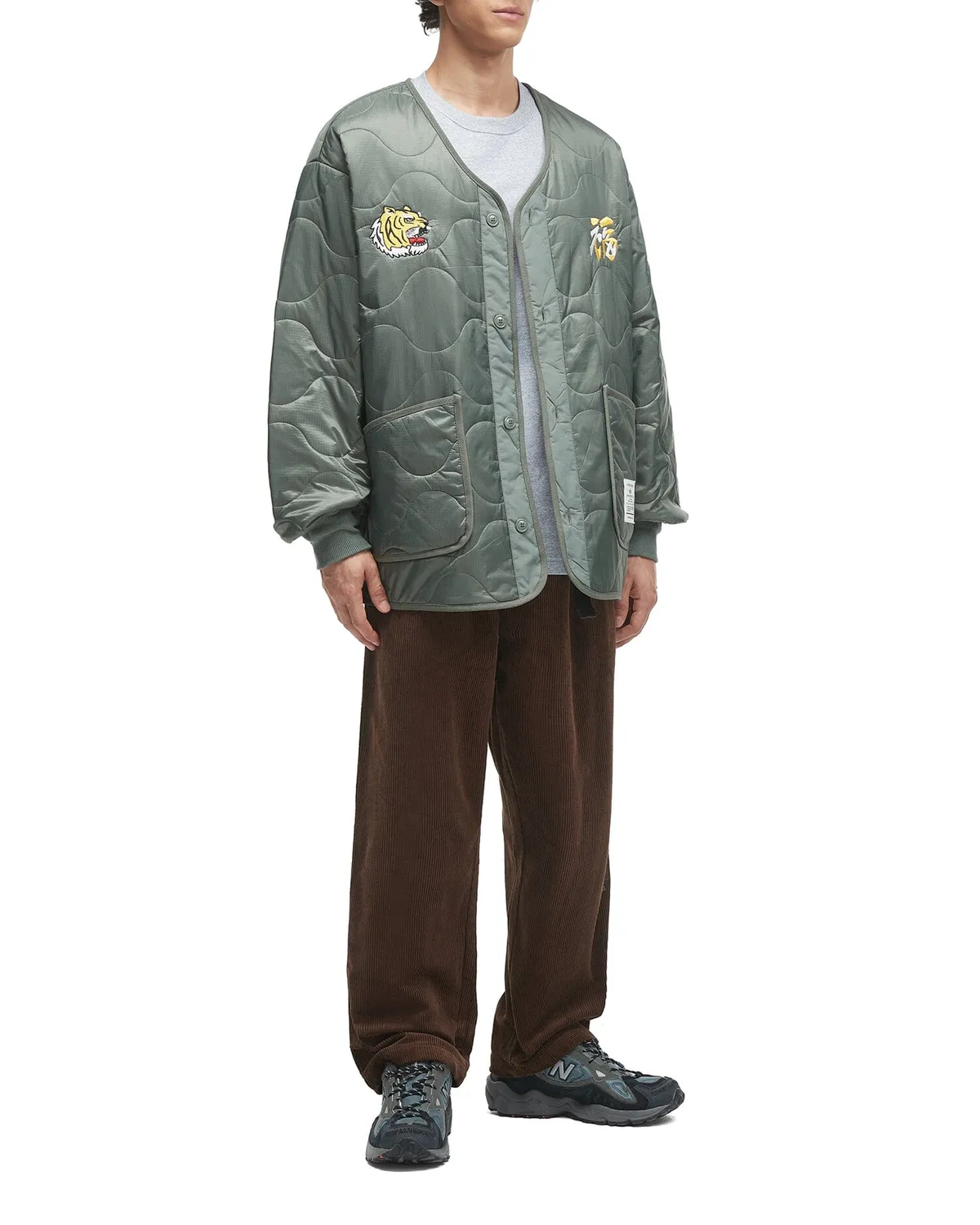 Alpha Industries UNFRM Corduroy Cargo pantaloni Rust bumbac