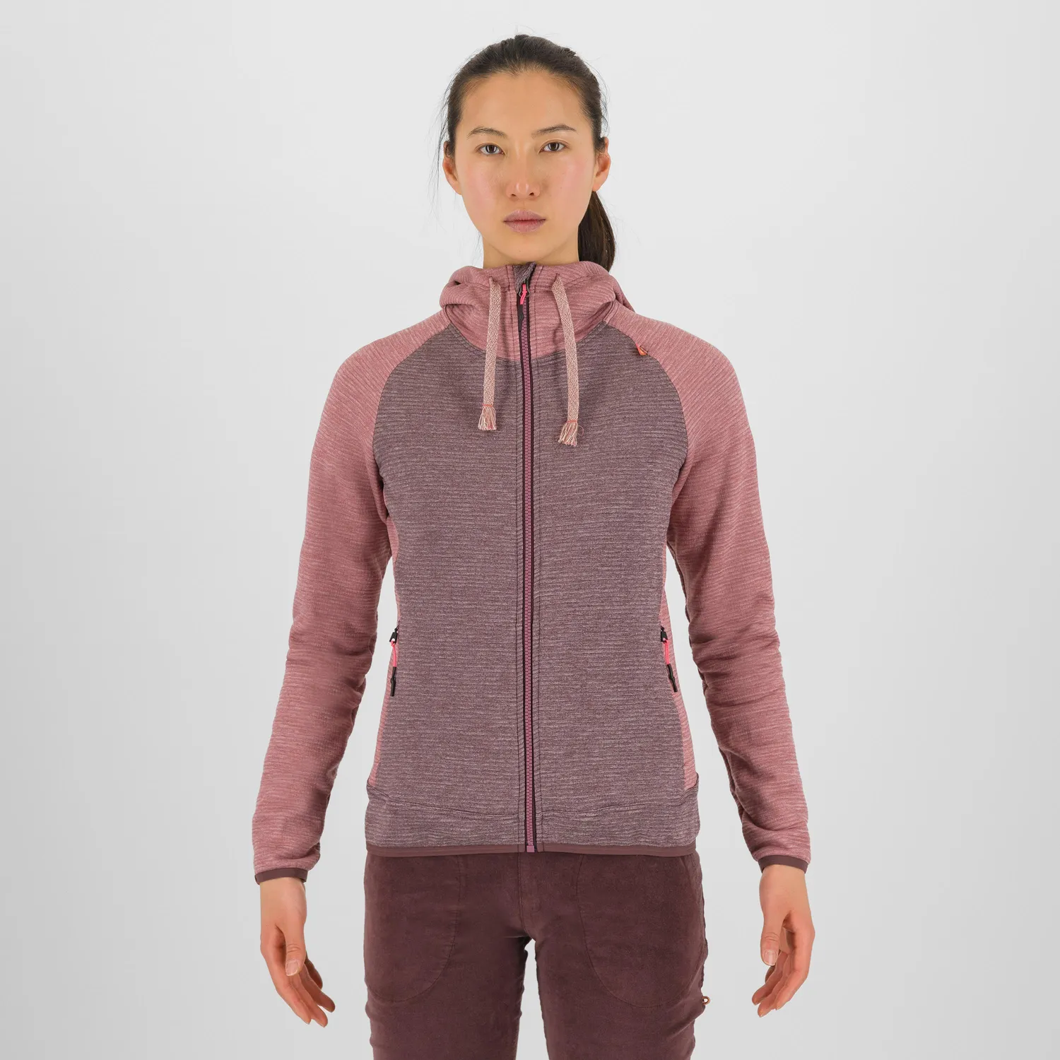 Karpos Camoscio W Full Zip Hood hanorac glugă călduros