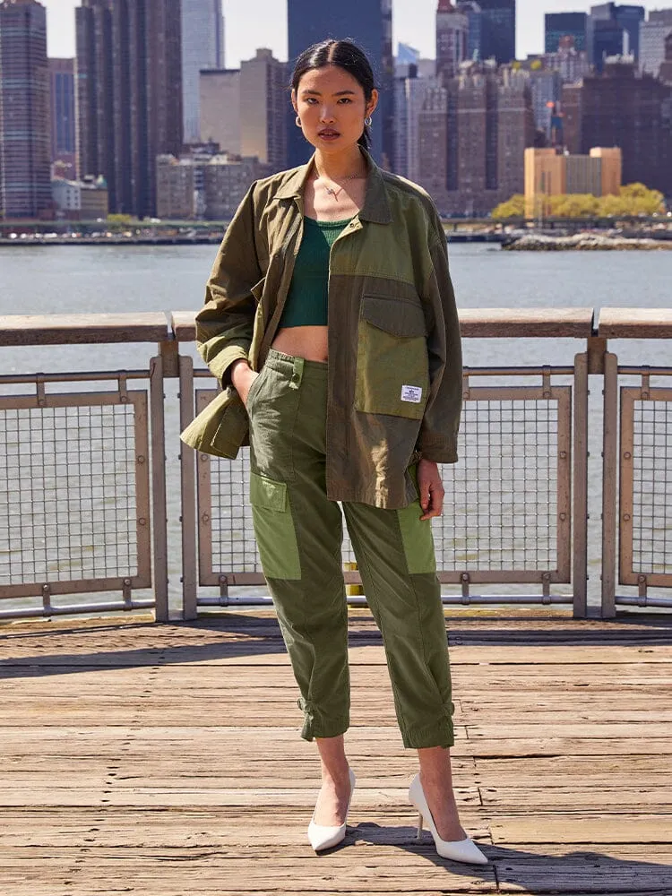Alpha Industries Lightweight pantaloni dama verzi OG-107
