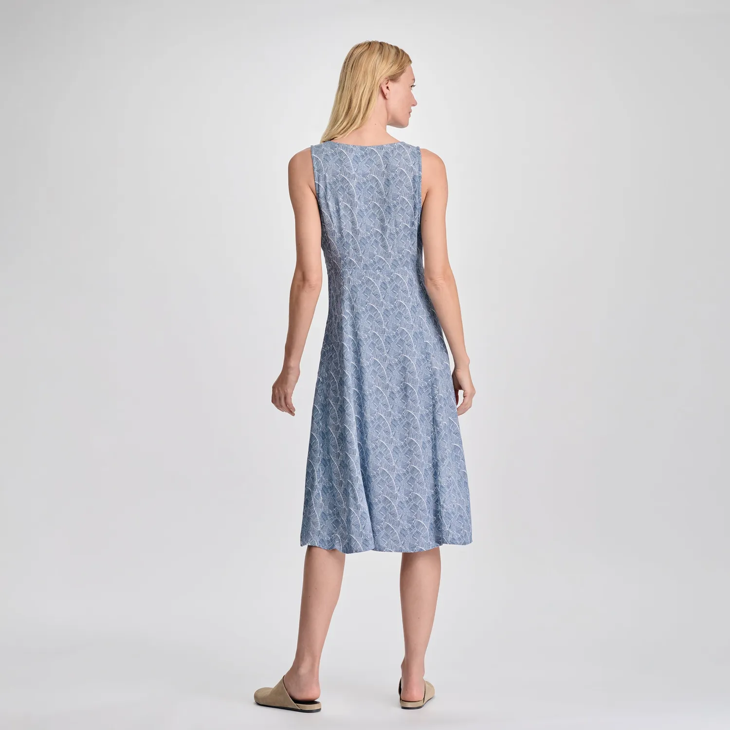 Eddie Bauer Destination Dress rochie ivoire lejera