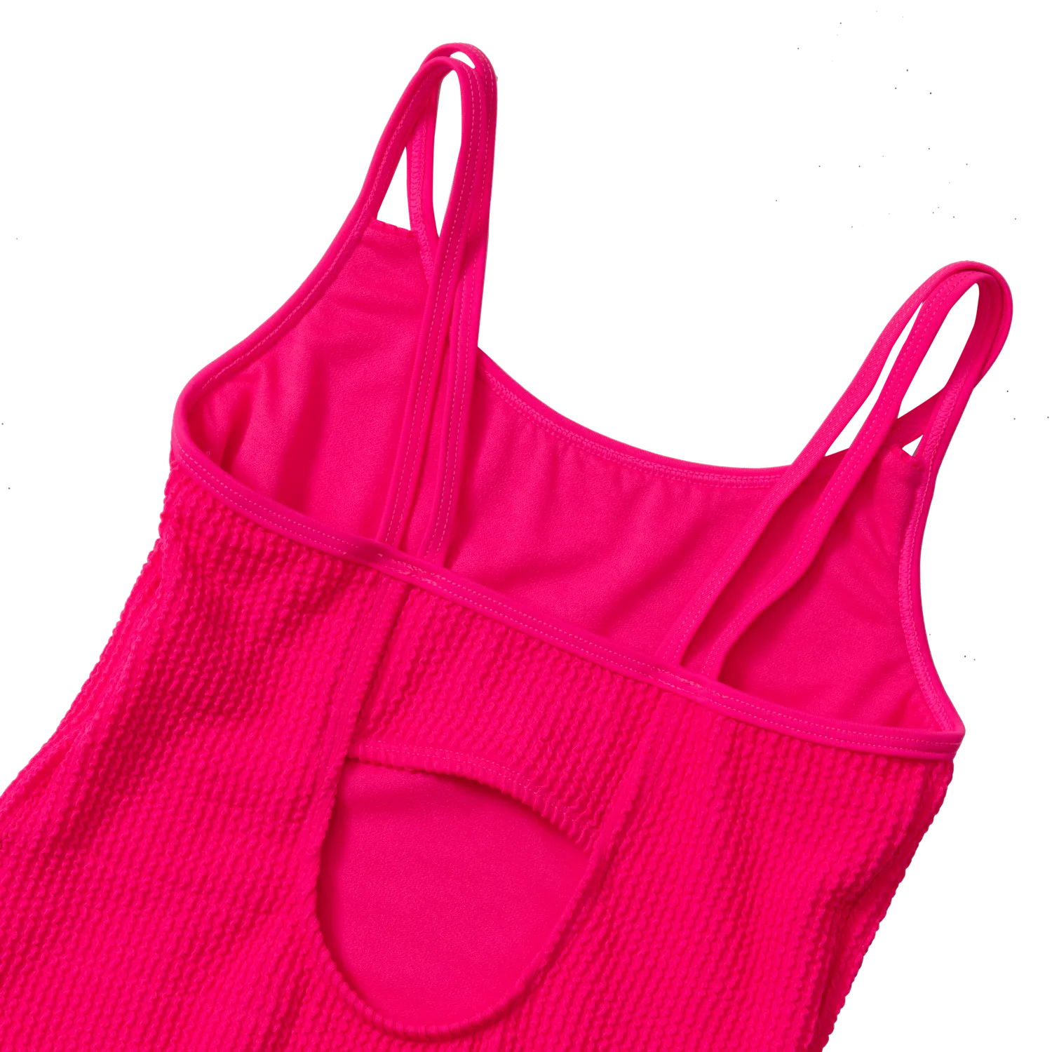 Eddie Bauer Sea Spray costum baie fete Knockout Pink UPF50+