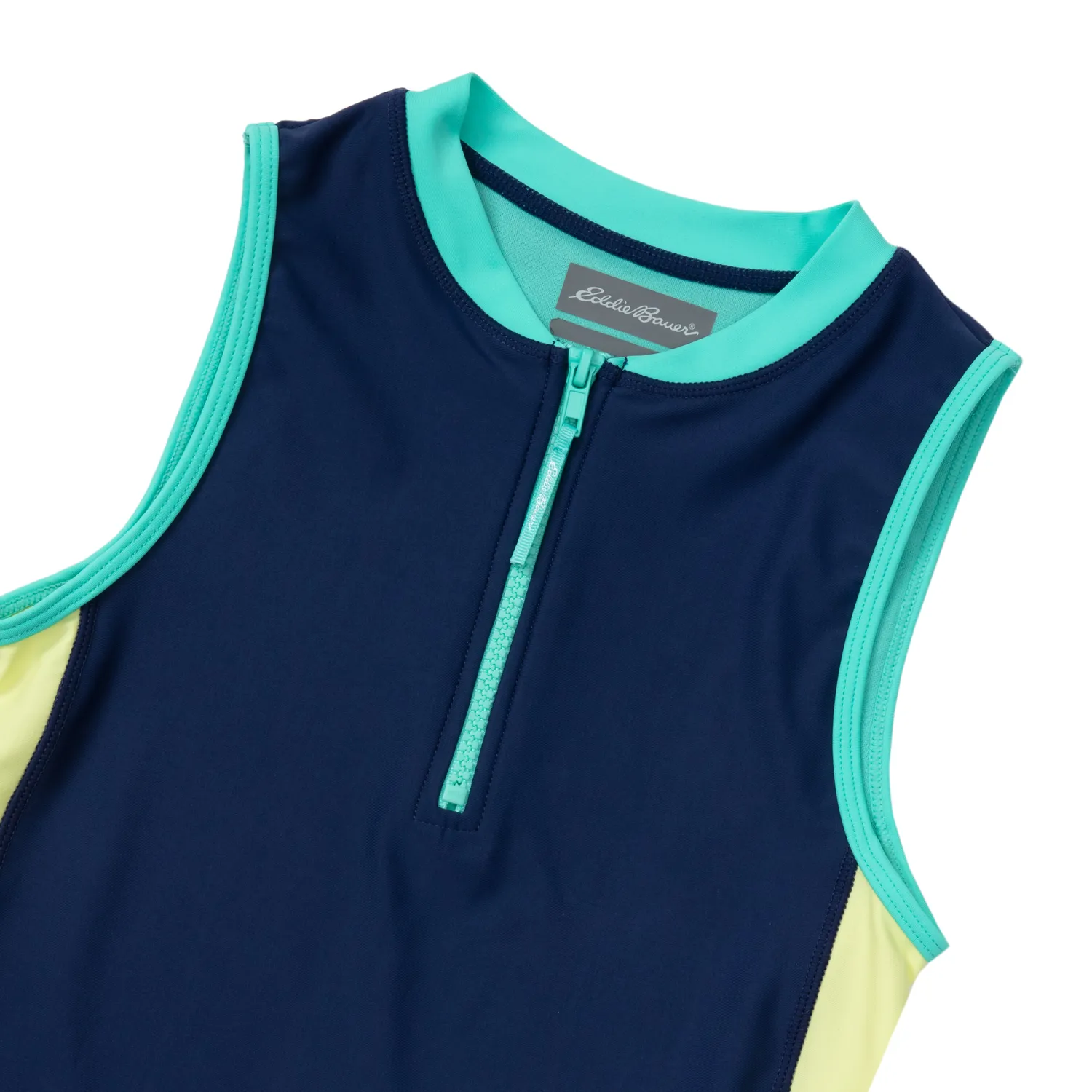 Eddie Bauer Sea Spray Tankini costum fete Navy Blue
