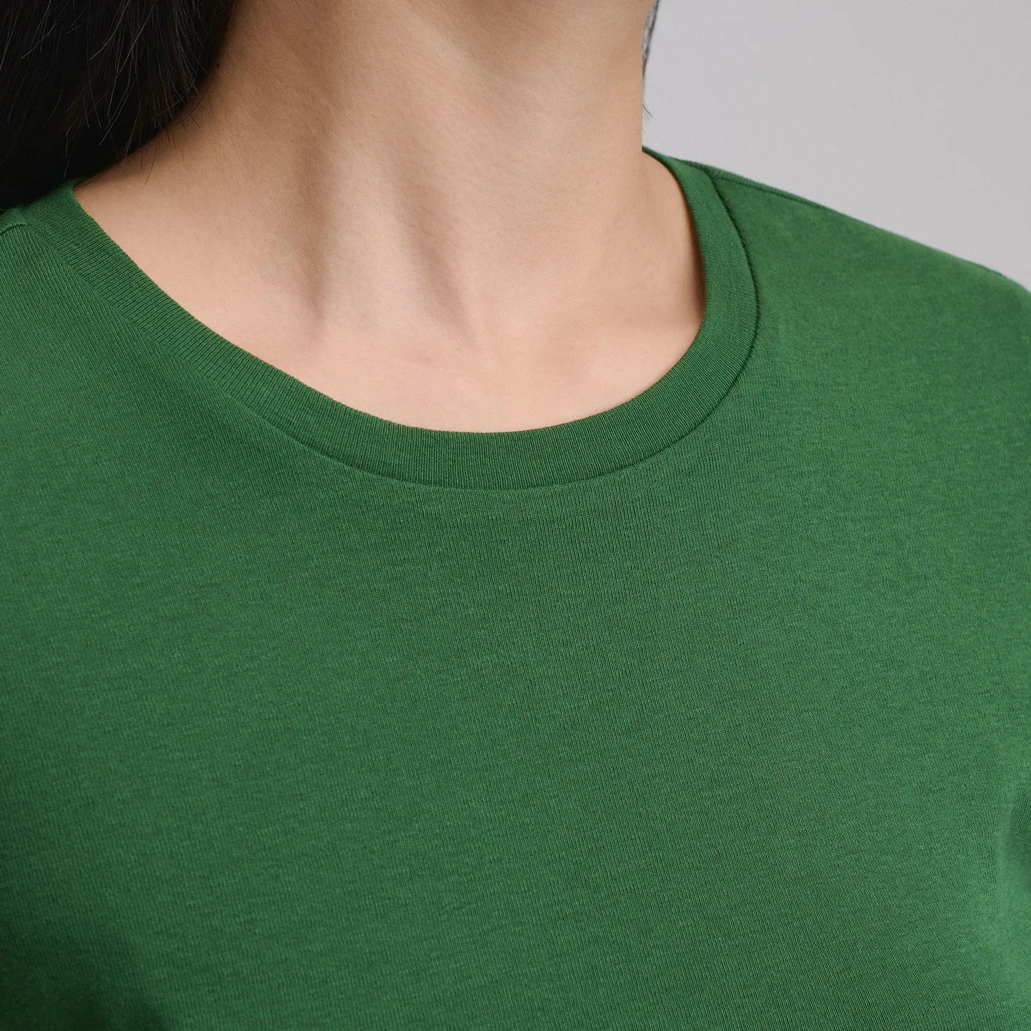 Eddie Bauer Everyday Crewneck tricou dama maneca scurta alb bumbac