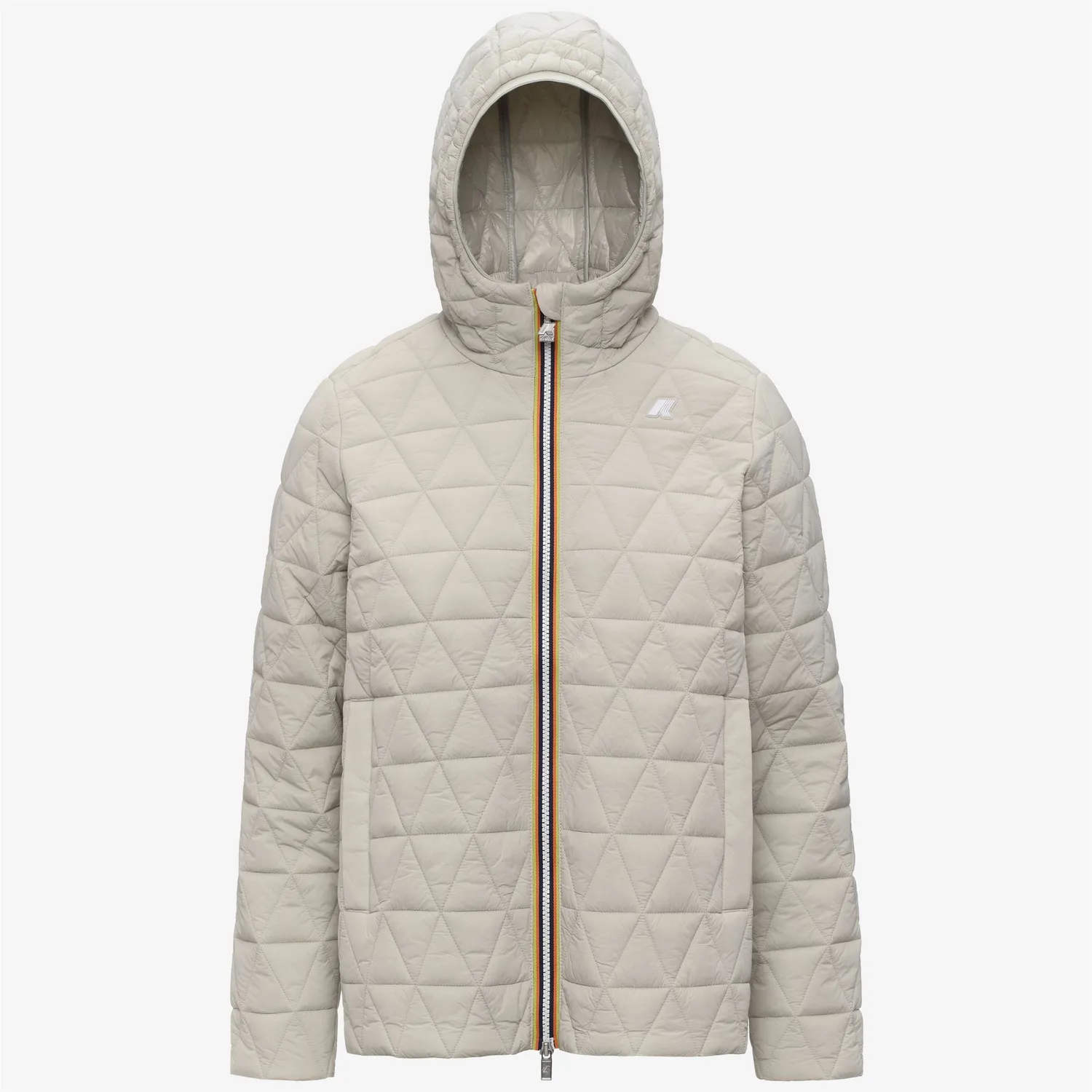 K-Way Madlaine Diamond Quilted Warm geacă damă bej matlasată