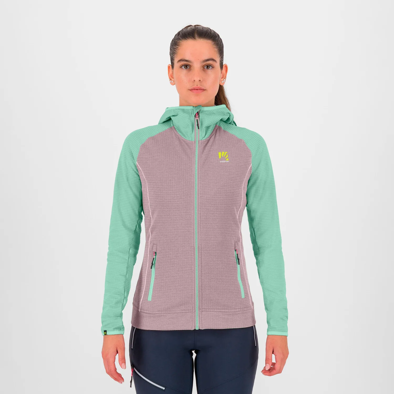 Karpos Ambrizzola Full-Zip Hoodie hanorac dama 021 calduros