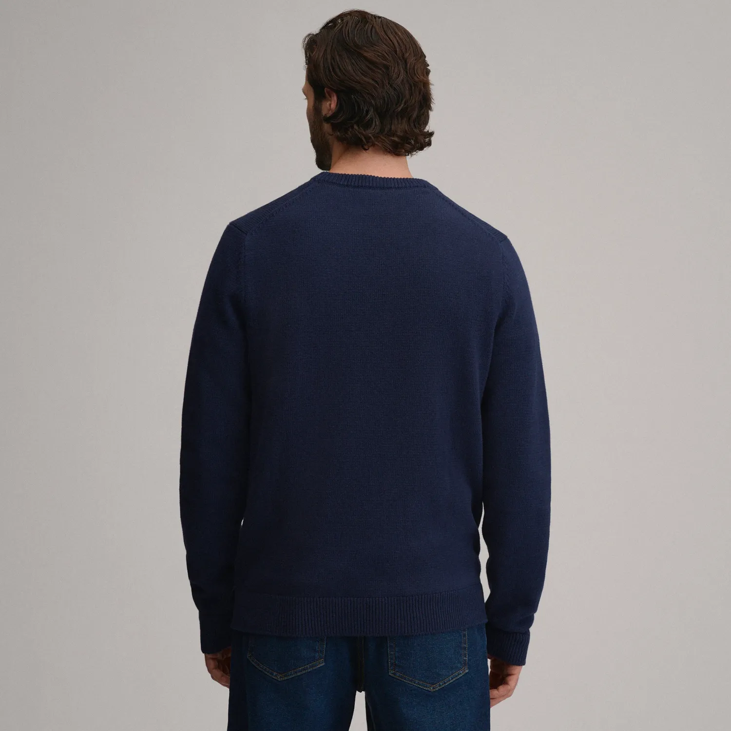 Eddie Bauer Classic Crew Bear pulover barbati Navy