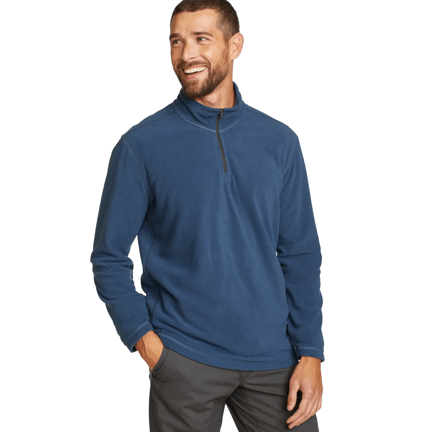 Eddie Bauer Quest Fleece 1/4-Zip hanorac polar calduros
