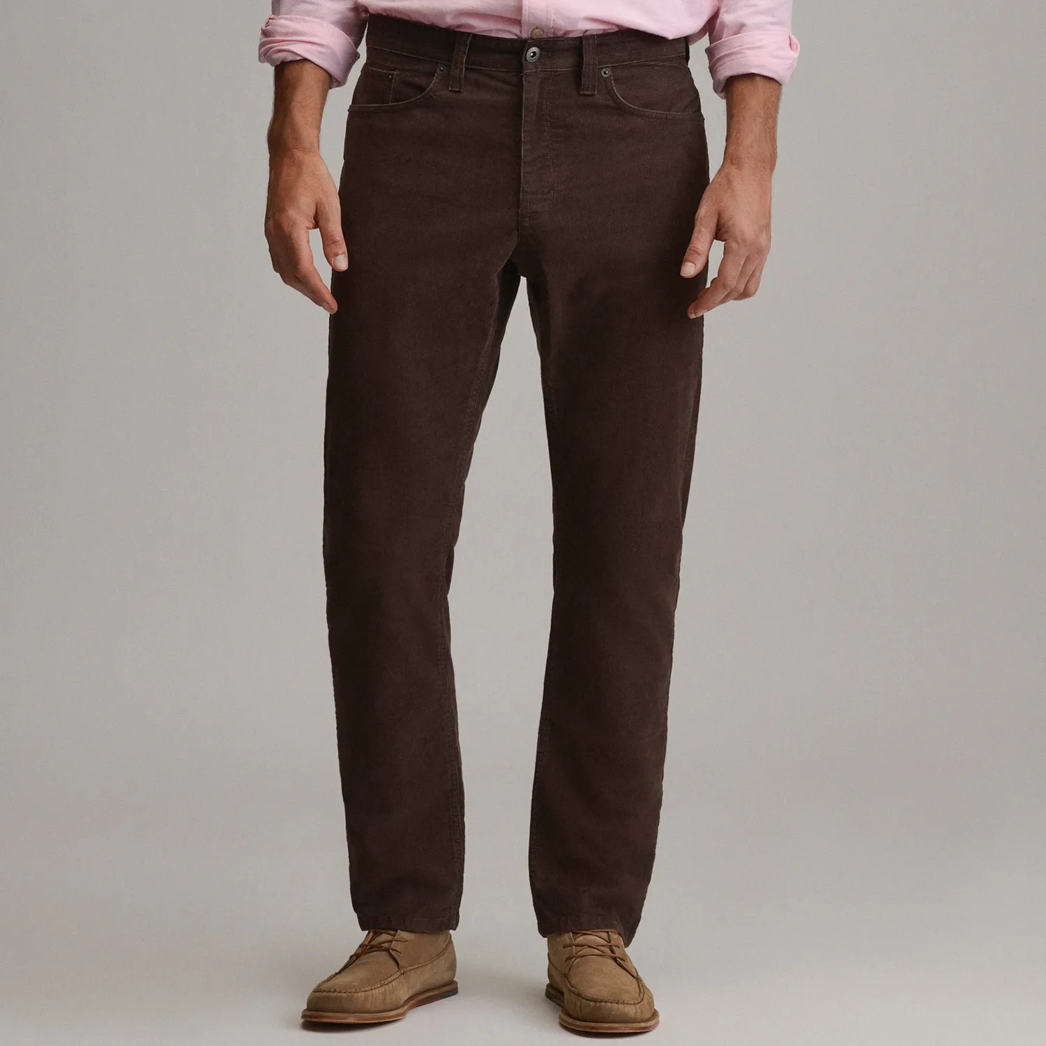Eddie Bauer Eddie's Corduroy pantaloni bărbați catifea maro