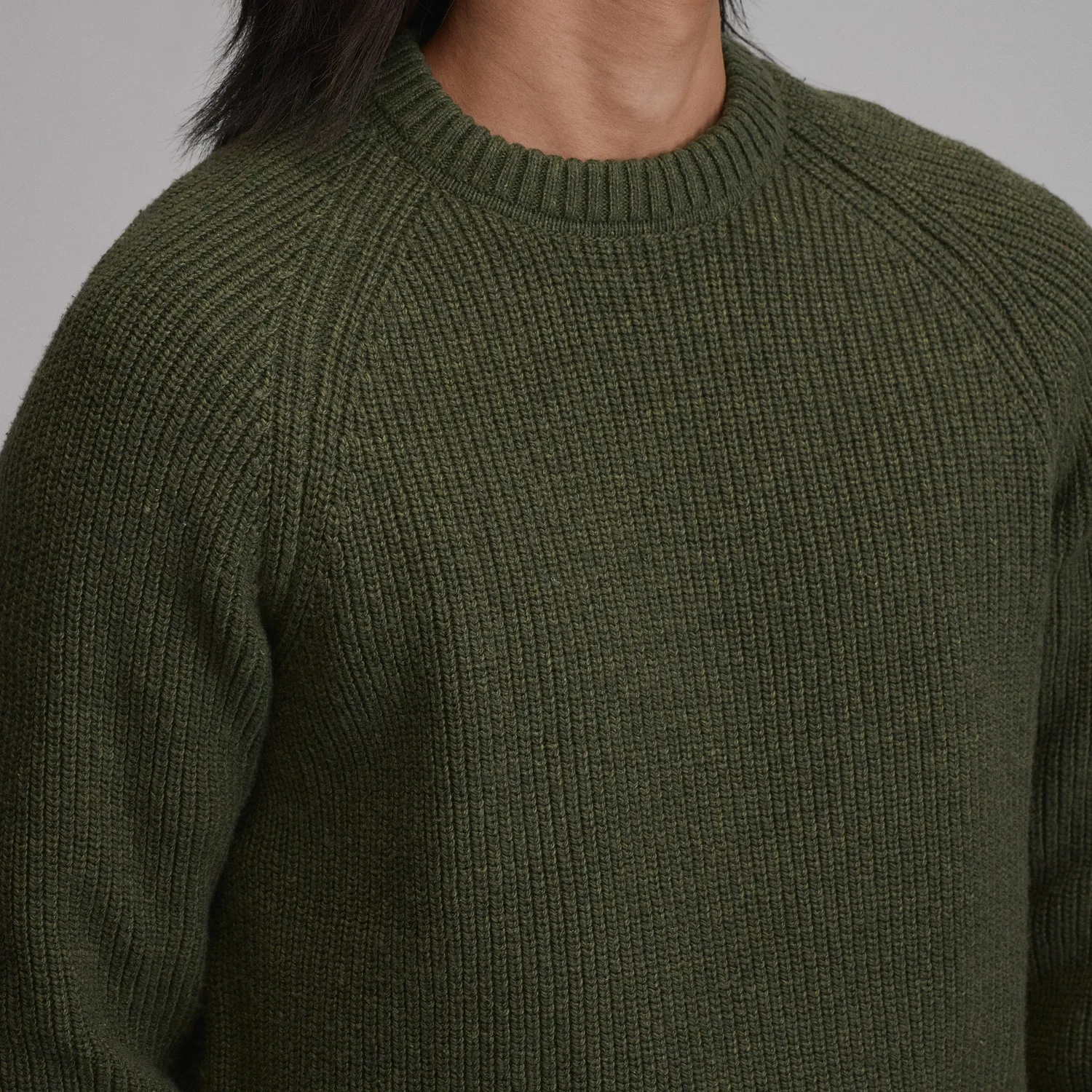 Eddie Bauer Fletcher Bay Crew pulover Navy Heather gros
