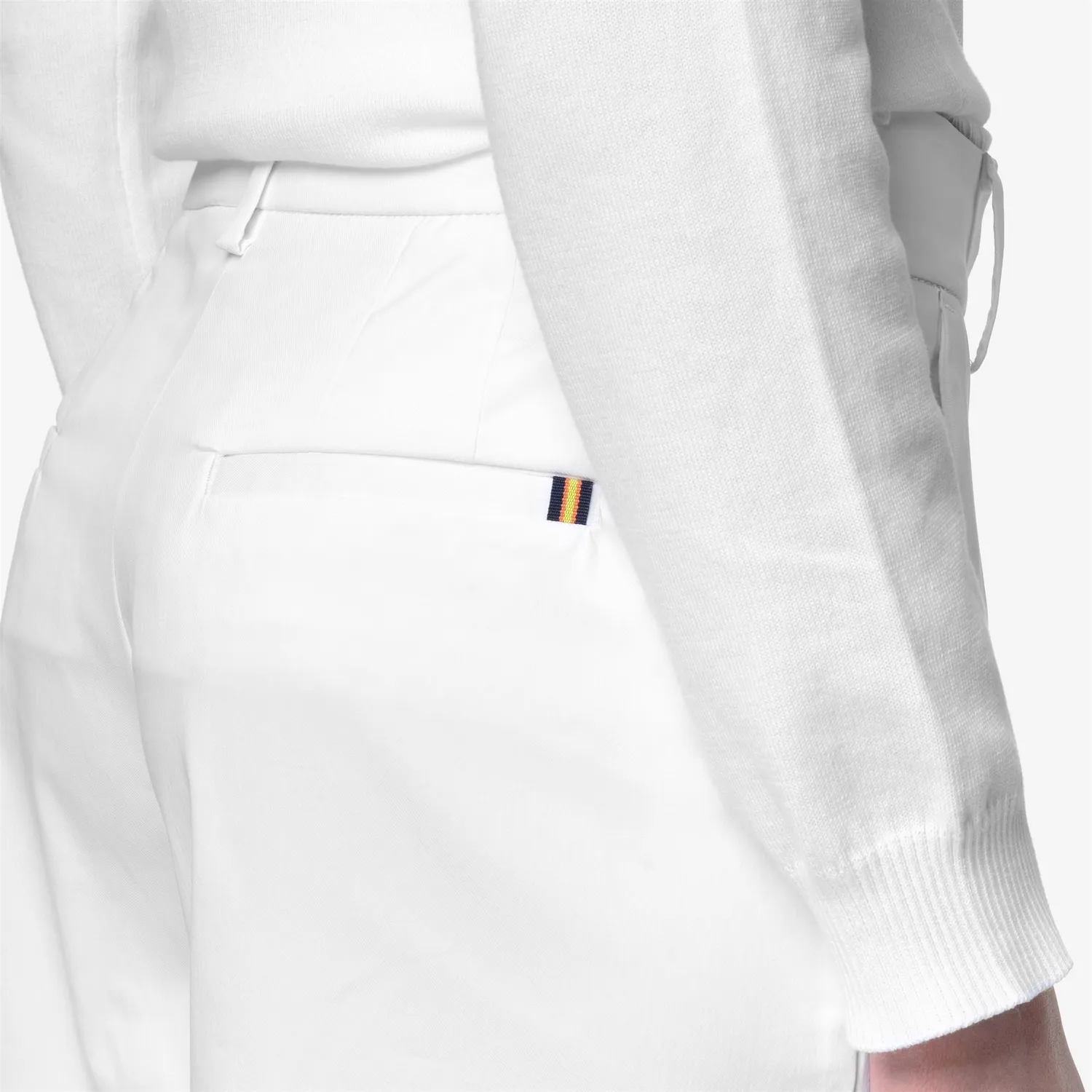 K-Way Tya Twill Tech pantaloni chino dama albi stretch