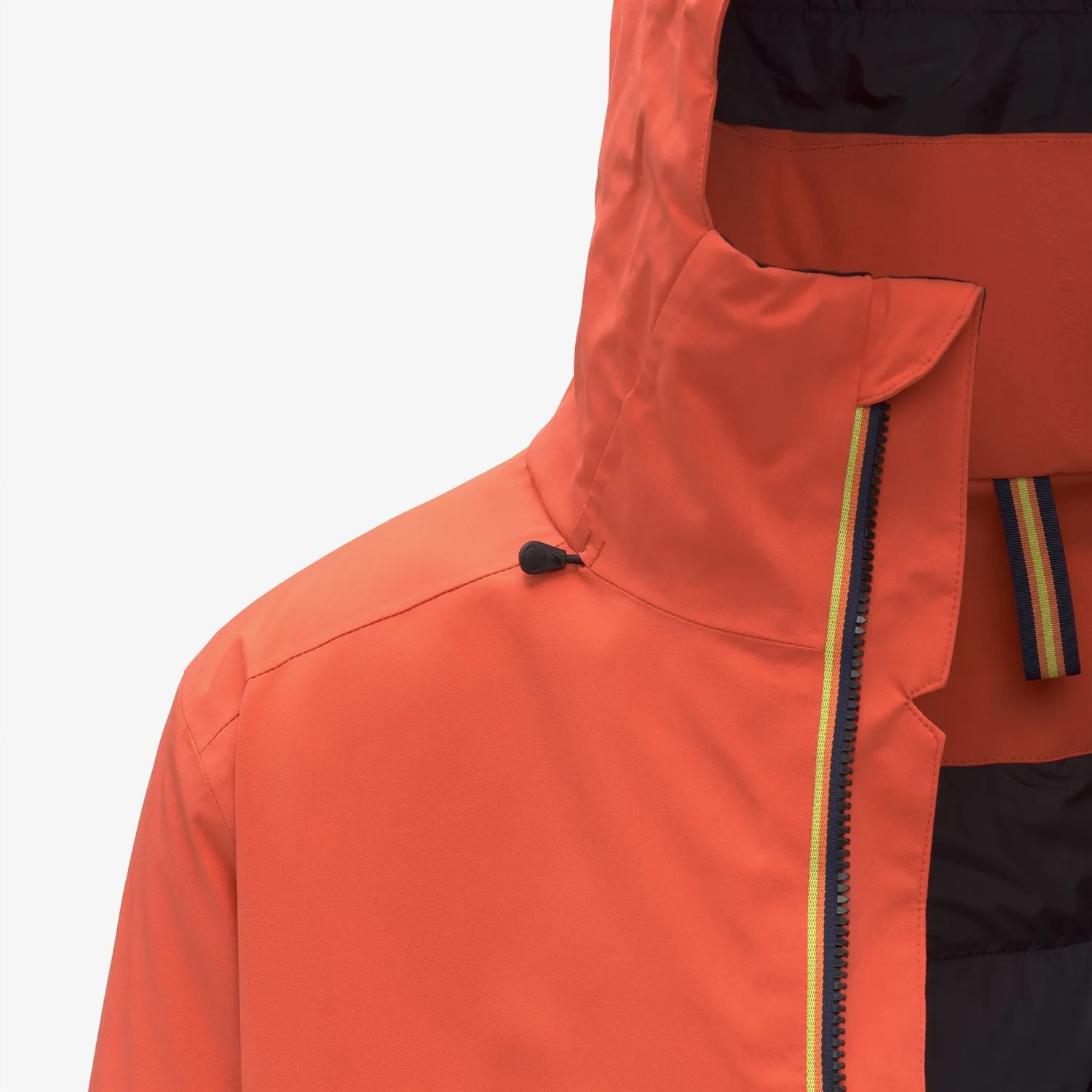K-Way Lesarcs 2L Twill geaca schi portocalie impermeabila