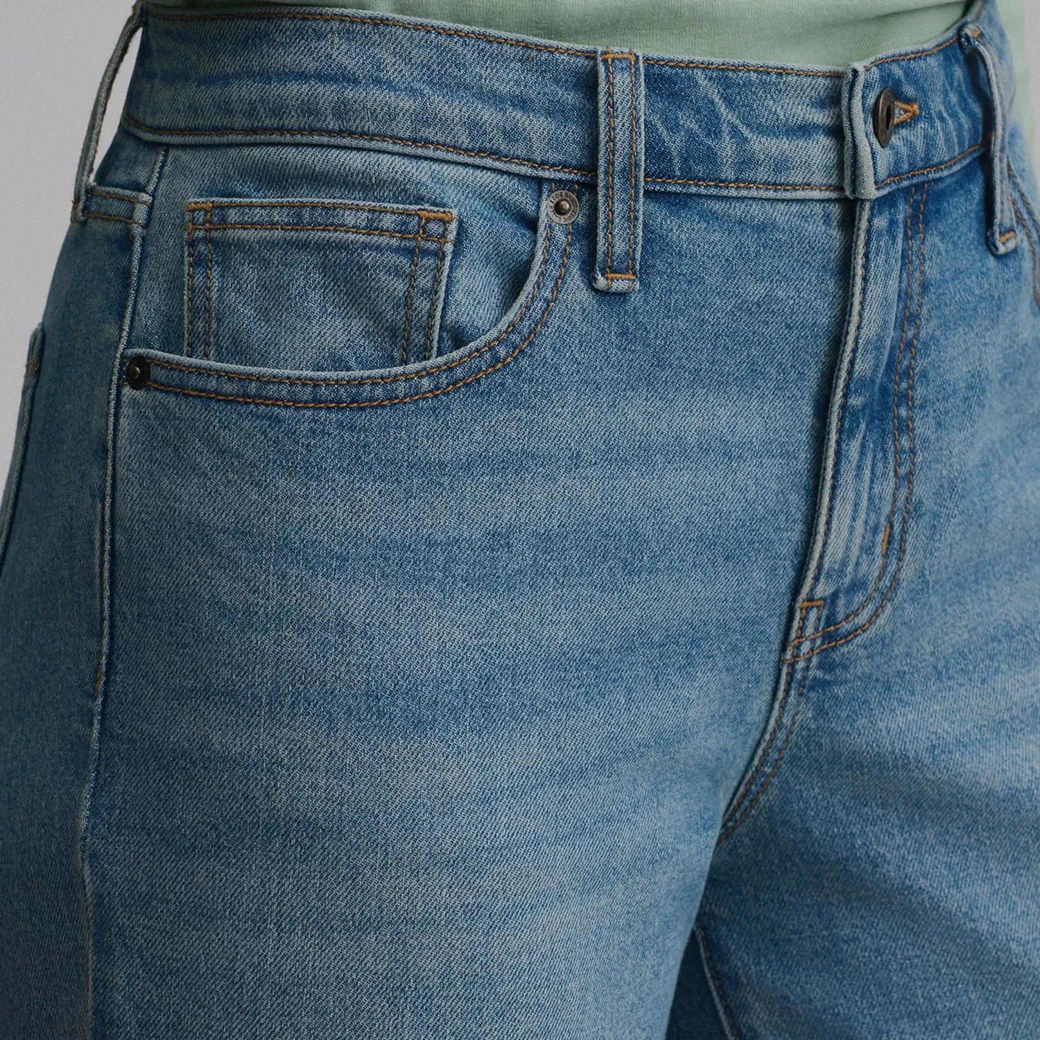Eddie Bauer Iconic 90's Boyfriend blugi dama Indigo Blue relaxati