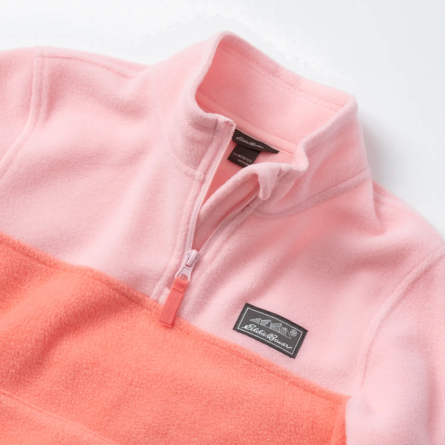 Eddie Bauer Quest Fleece 1/4-Zip bluză polar fete Aqua
