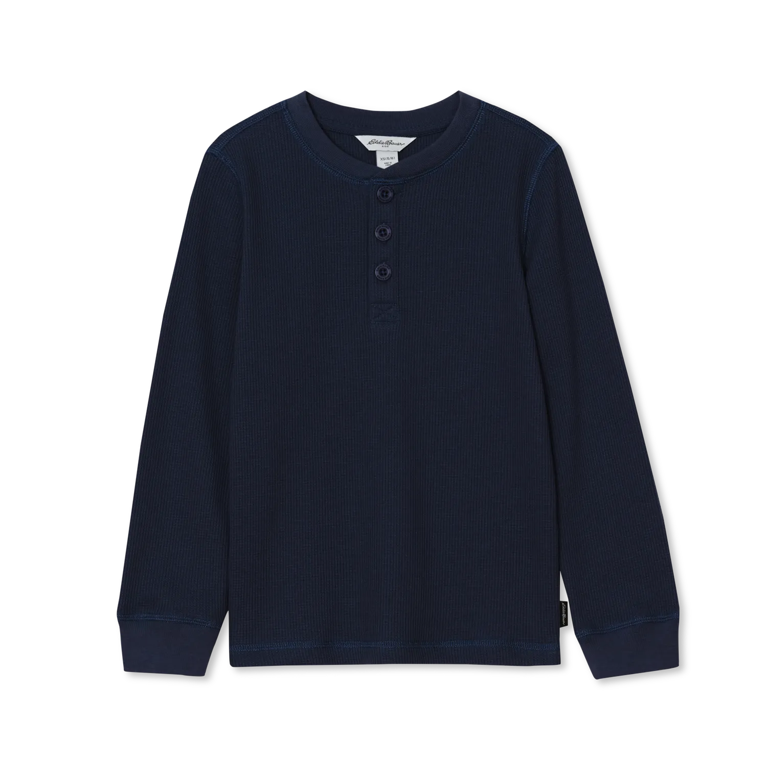 Eddie Bauer henley termic baieti China Blue bumbac
