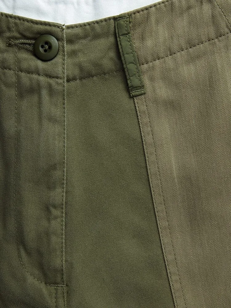 Alpha Industries Fatigue Mod pantaloni dama verde bumbac