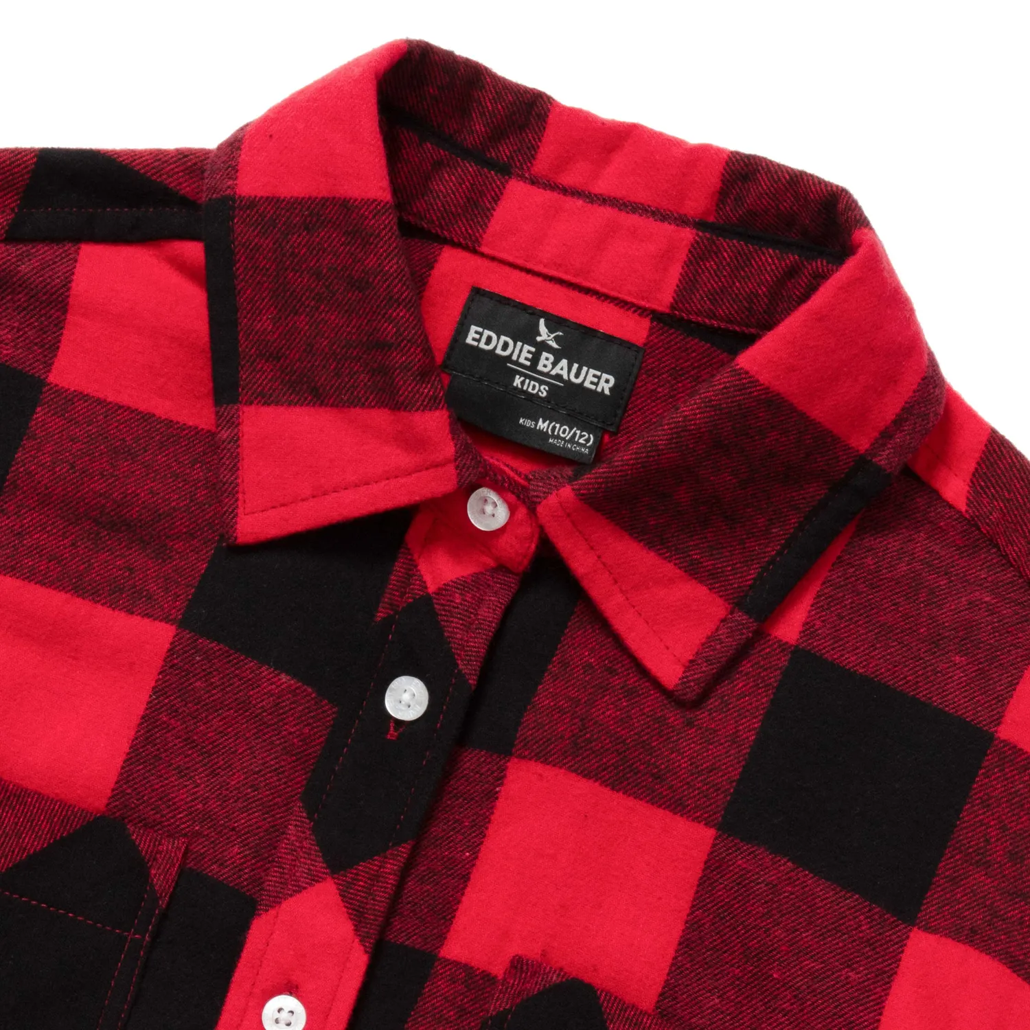 Eddie Bauer Stines Favorite camasa fete roz flanel moale