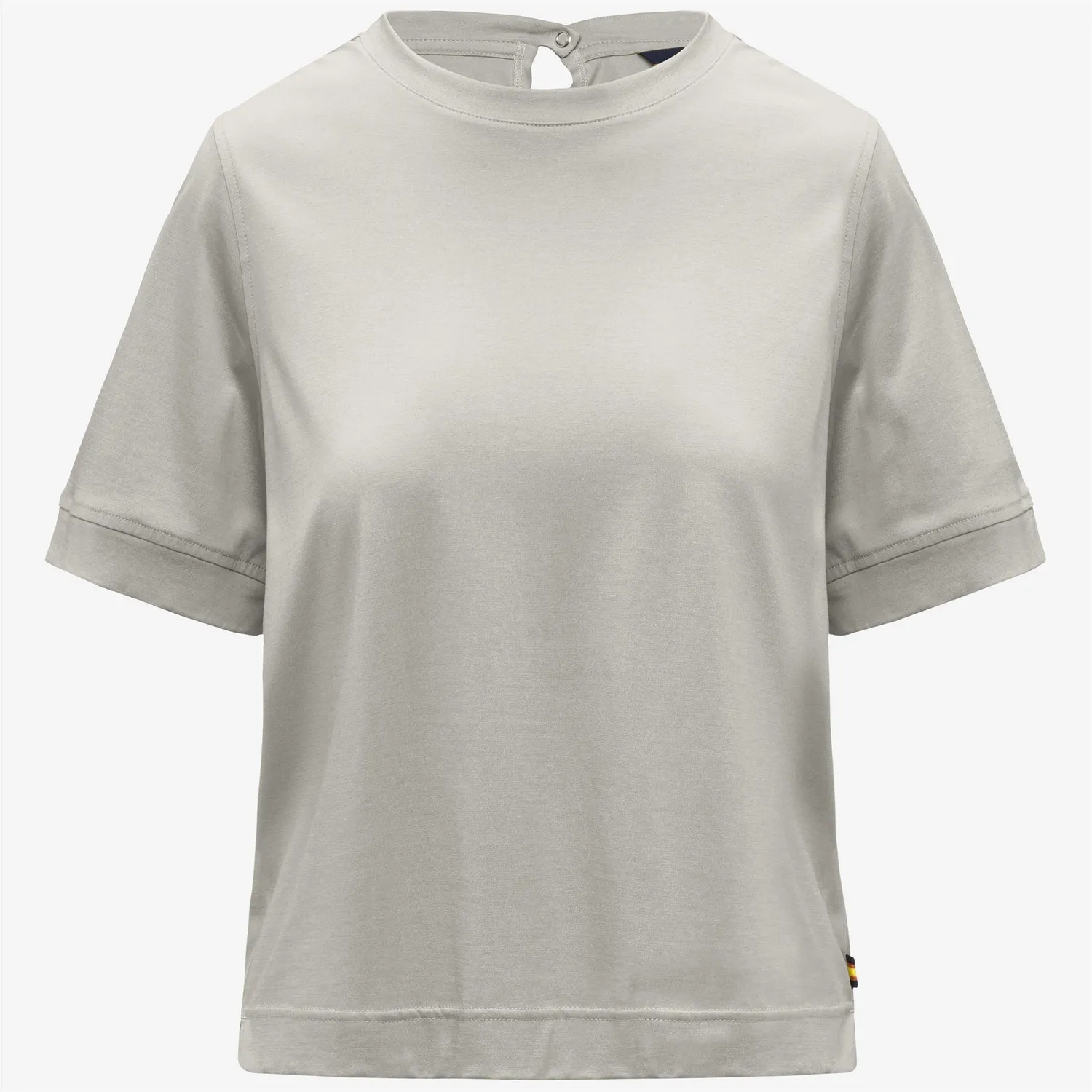K-Way Gabillou Cotton Silk tricou dama bej matase