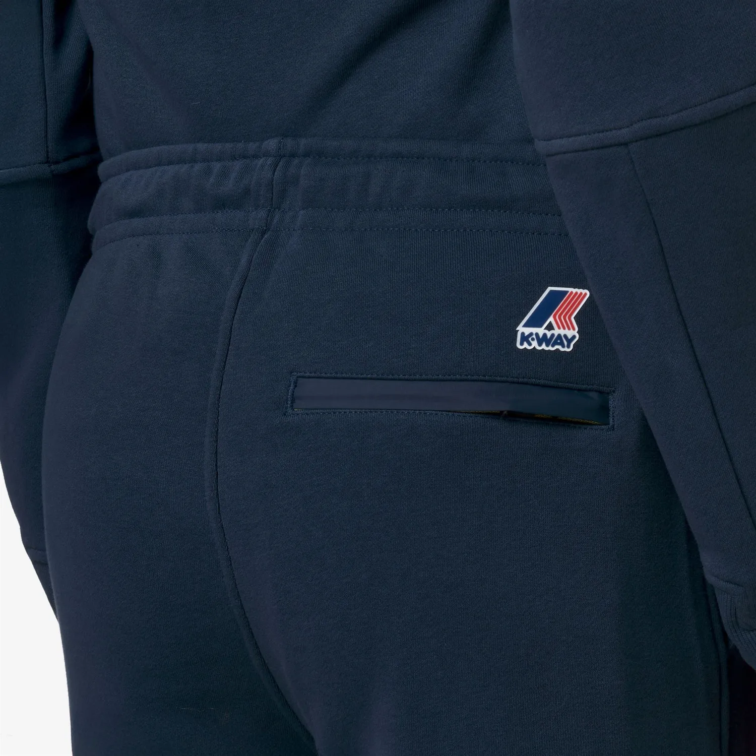 K-Way Philbert pantaloni sport unisex albastru fleece