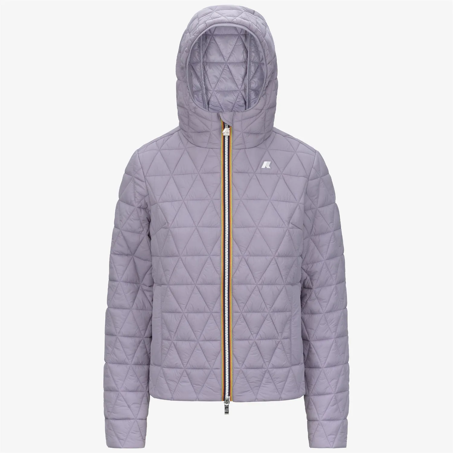 K-Way Lil Diamond matlasata geaca scurta violet