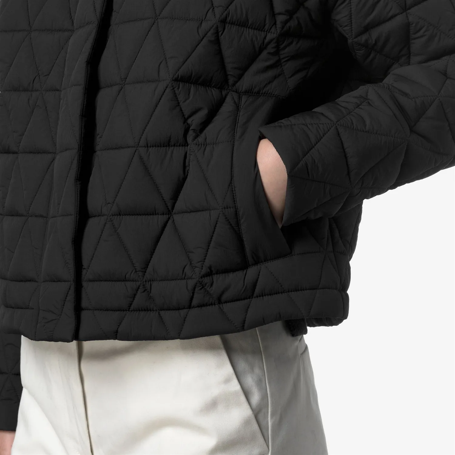 K-Way Sabrina Diamond geaca scurta dama neagra