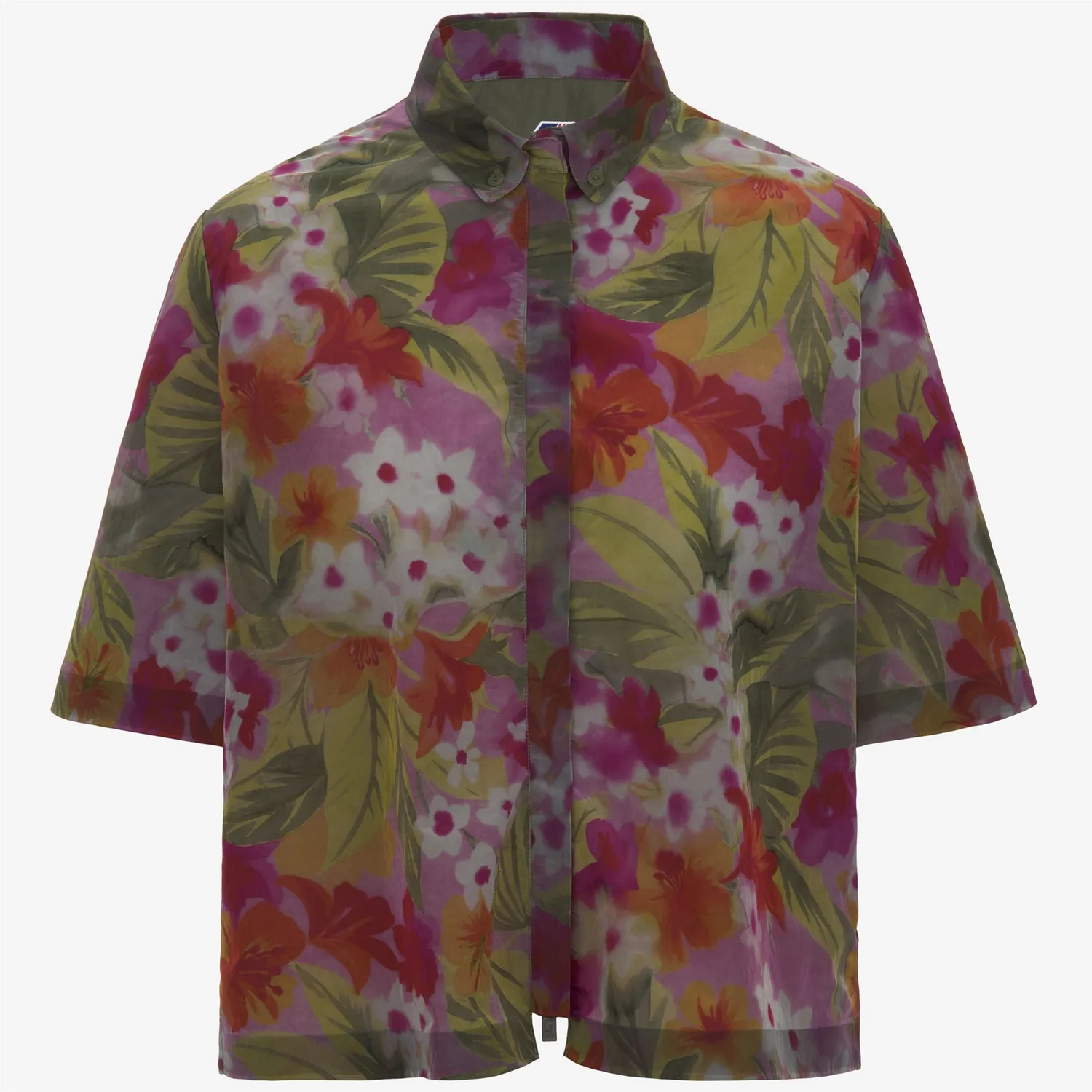 K-Way Lizet Print jacheta dama floral impermeabila