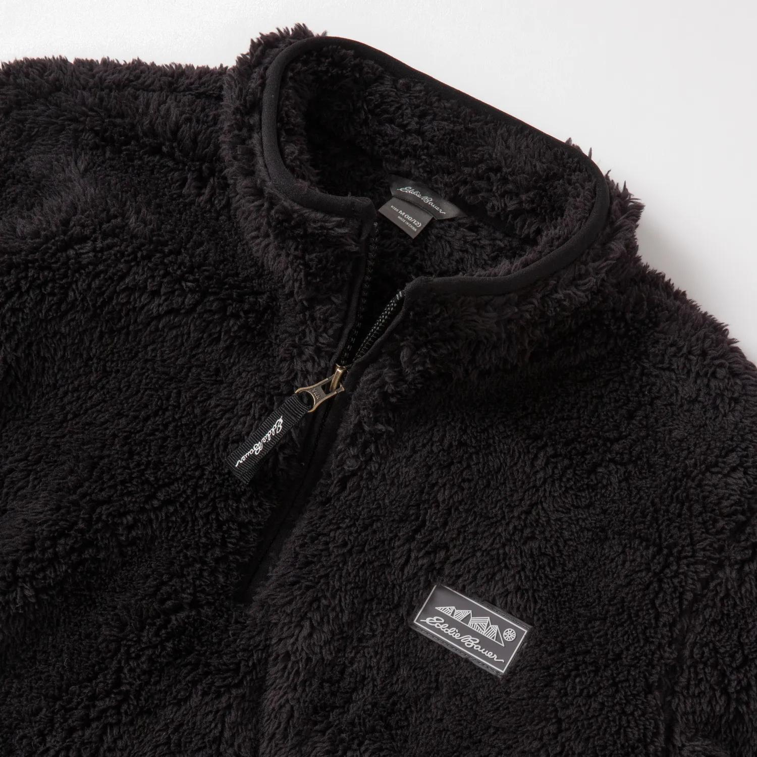 Eddie Bauer Quest Fleece geaca copii neagra polar