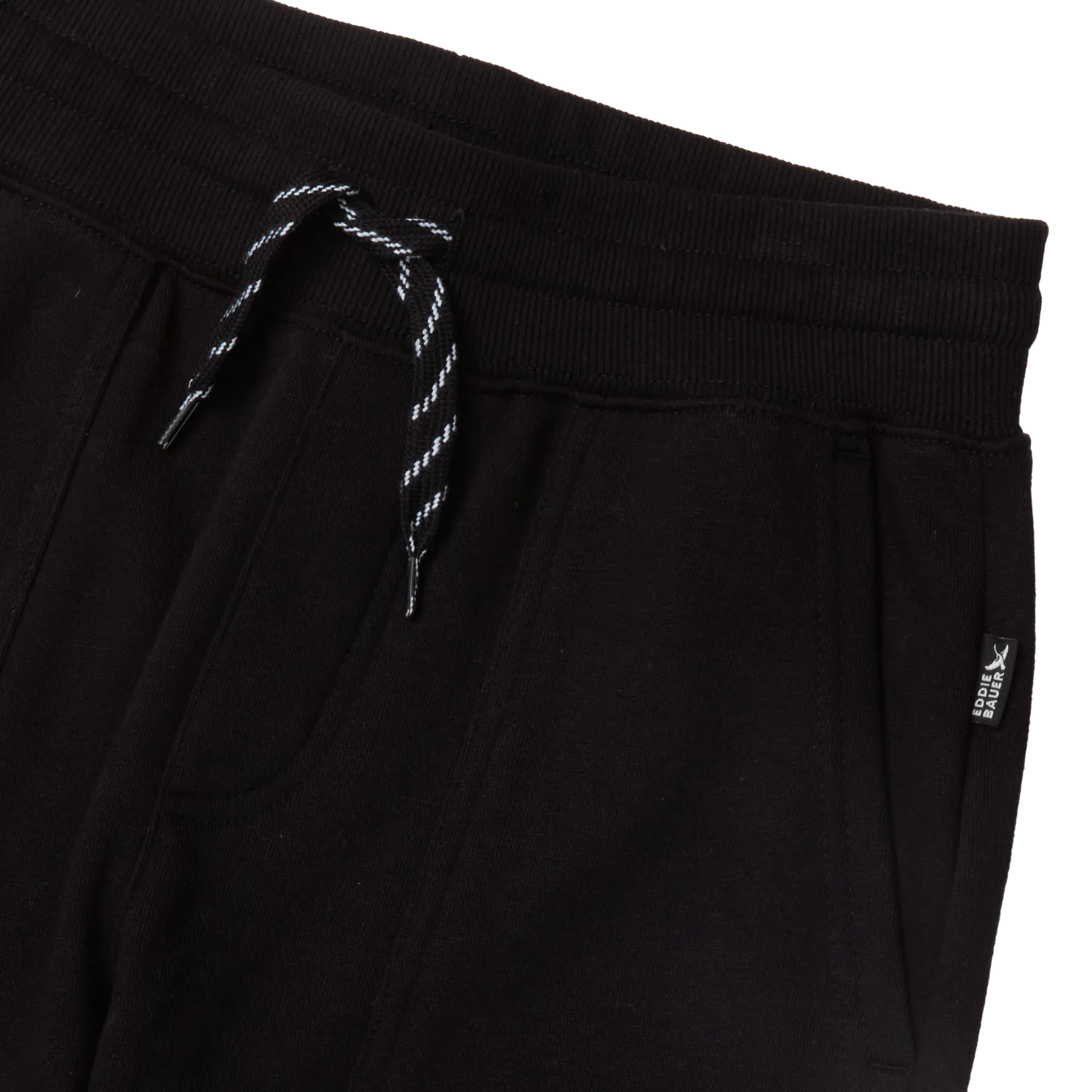 Eddie Bauer Camp Fleece pantaloni baieti negru bumbac