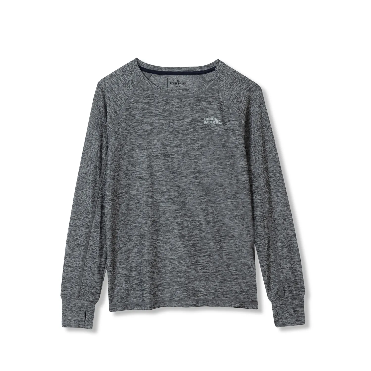 Eddie Bauer Boulder Peak tricou baieti negru maneca lunga
