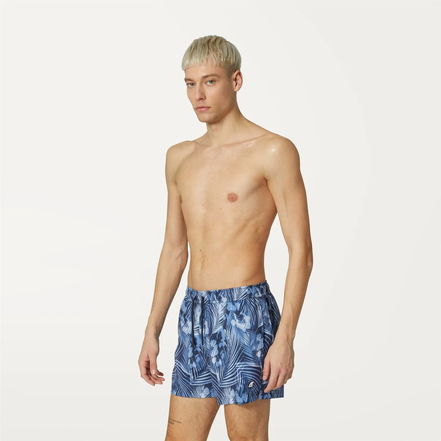 K-Way Airy Graphic sort barbati indigo cu uscare rapida