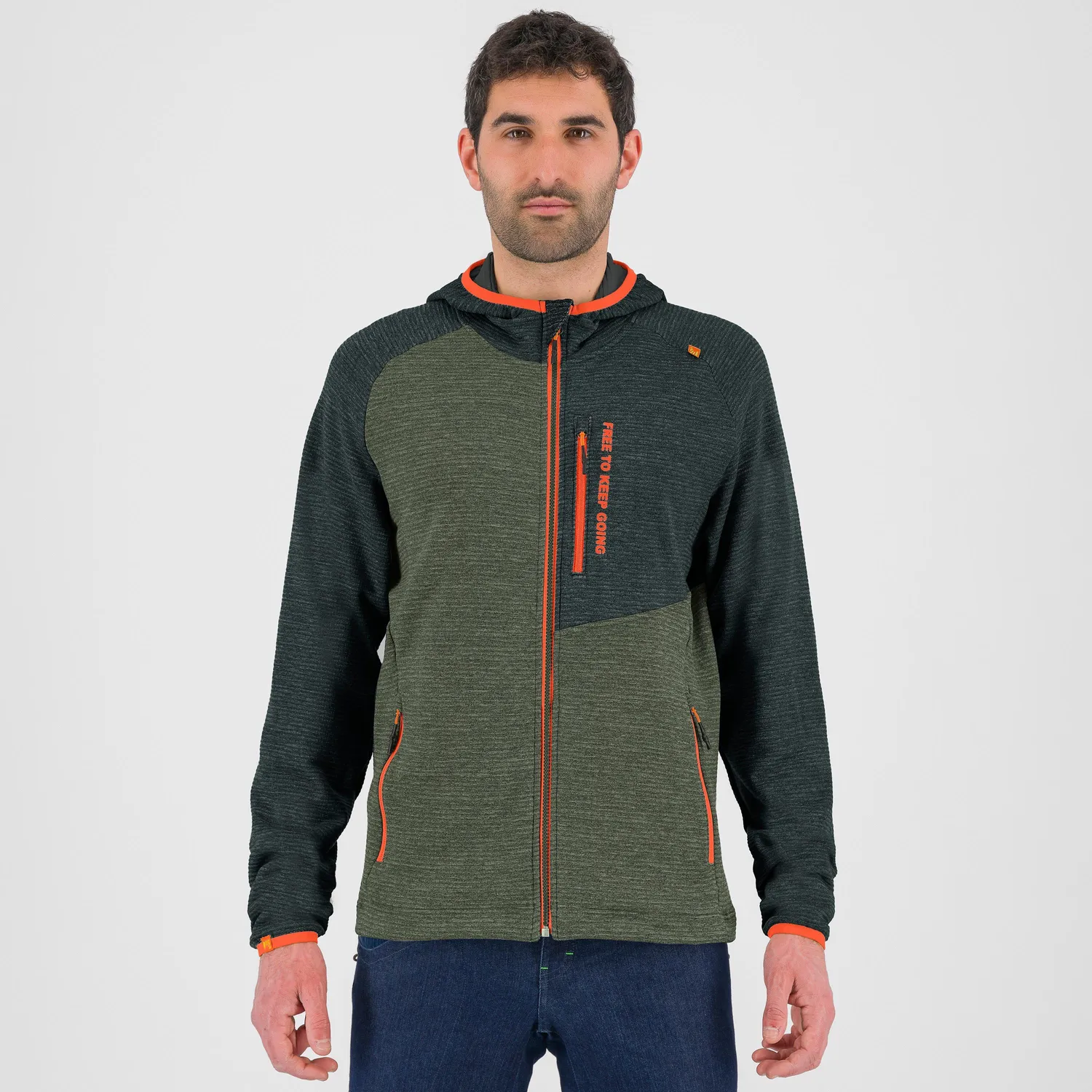 Karpos Camoscio Full Zip hanorac cu glugă